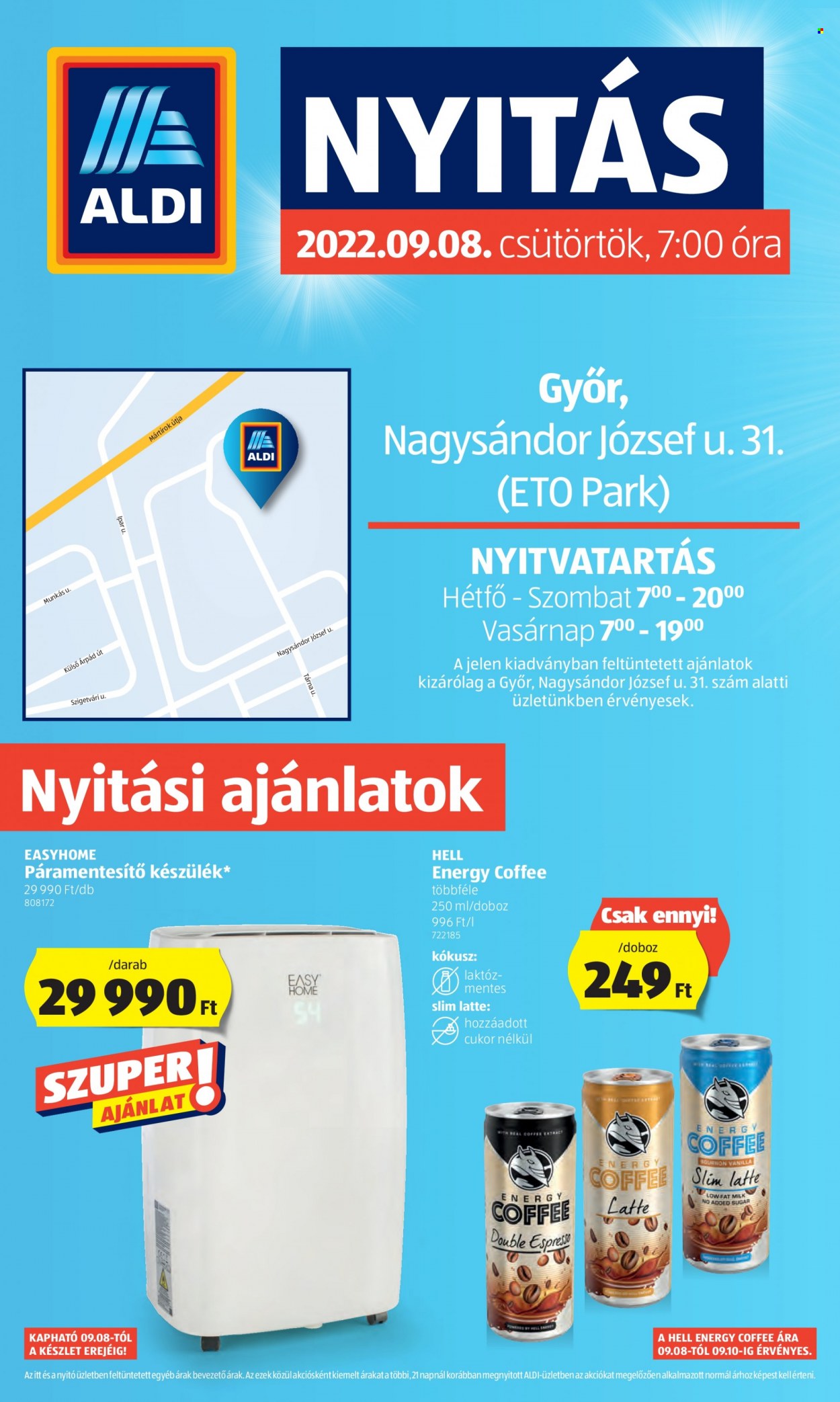 Aldi akciós újságok - 2022.09.08 - 2022.09.10. Oldal 1