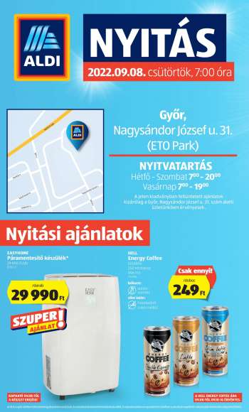 Újság Aldi - 2022.09.08 - 2022.09.10.