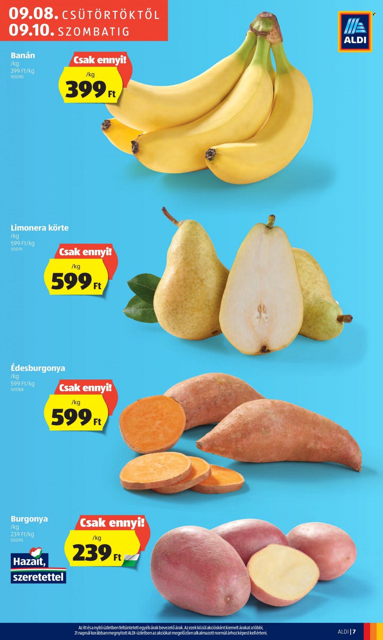 Aldi akciós újságok - 2022.09.08 - 2022.09.10. Oldal 7