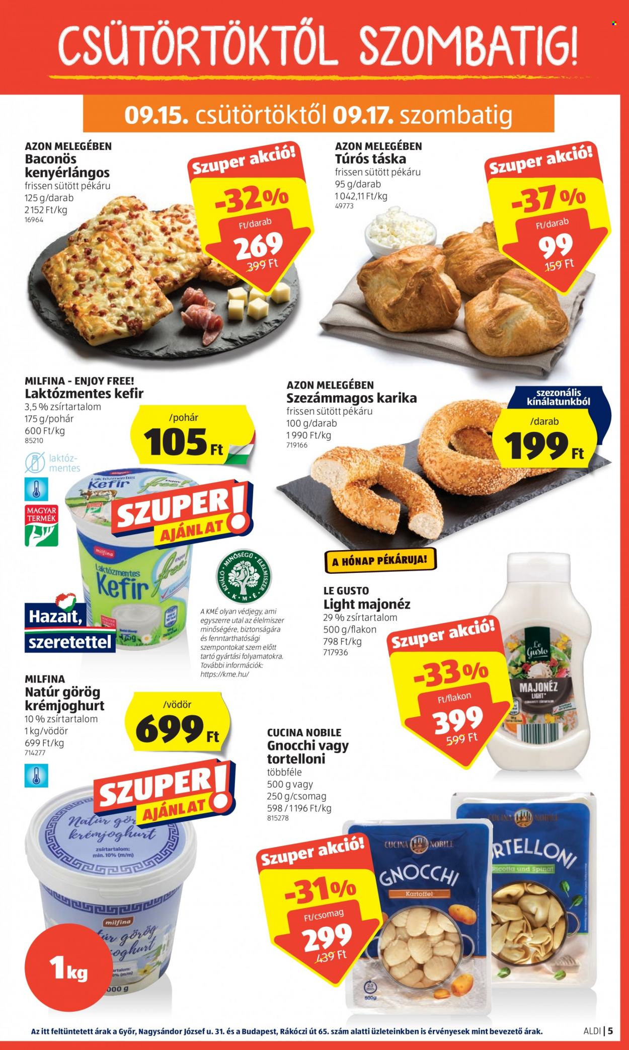 Aldi akciós újságok - 2022.09.15 - 2022.09.21. Oldal 5
