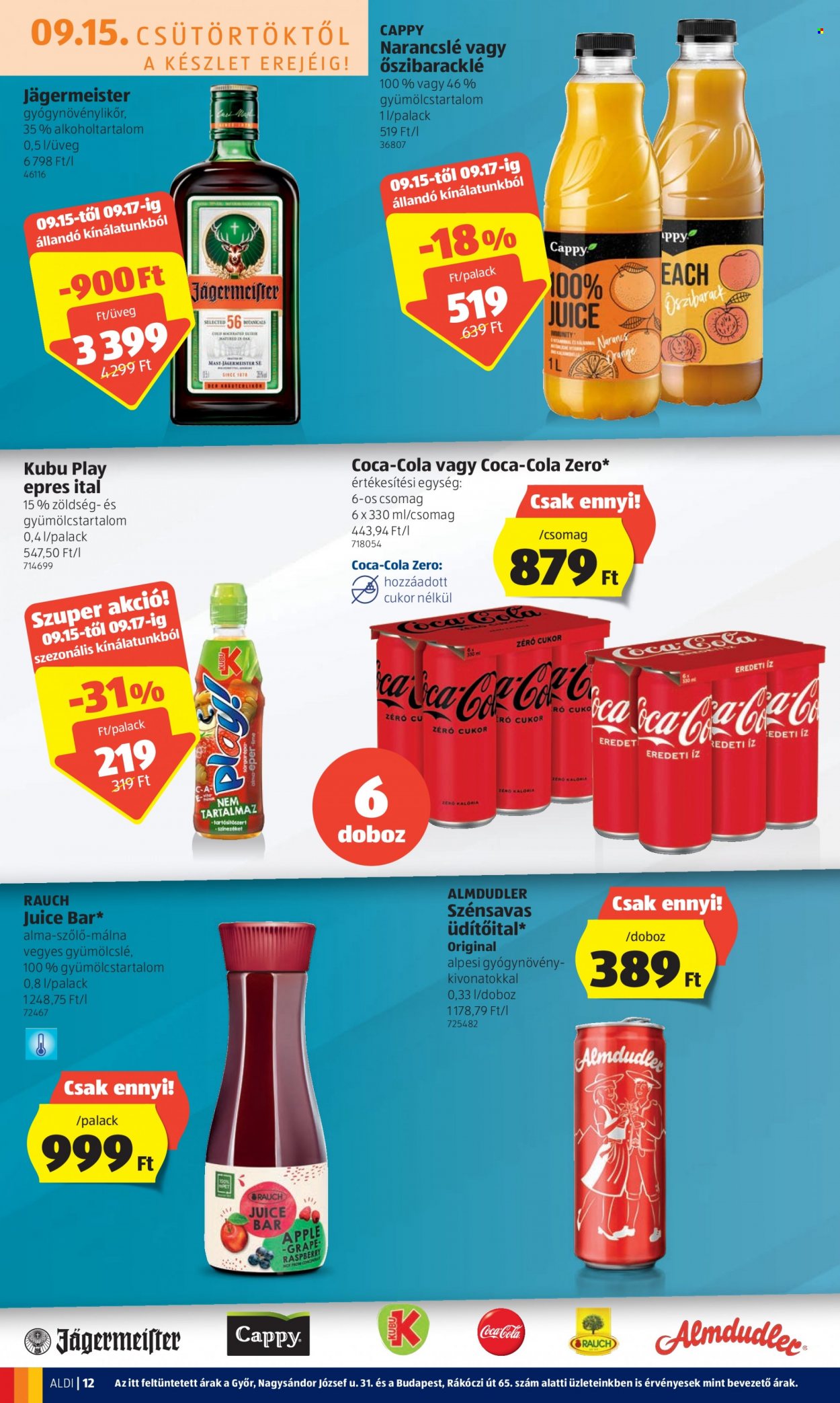 Aldi akciós újságok - 2022.09.15 - 2022.09.21. Oldal 12