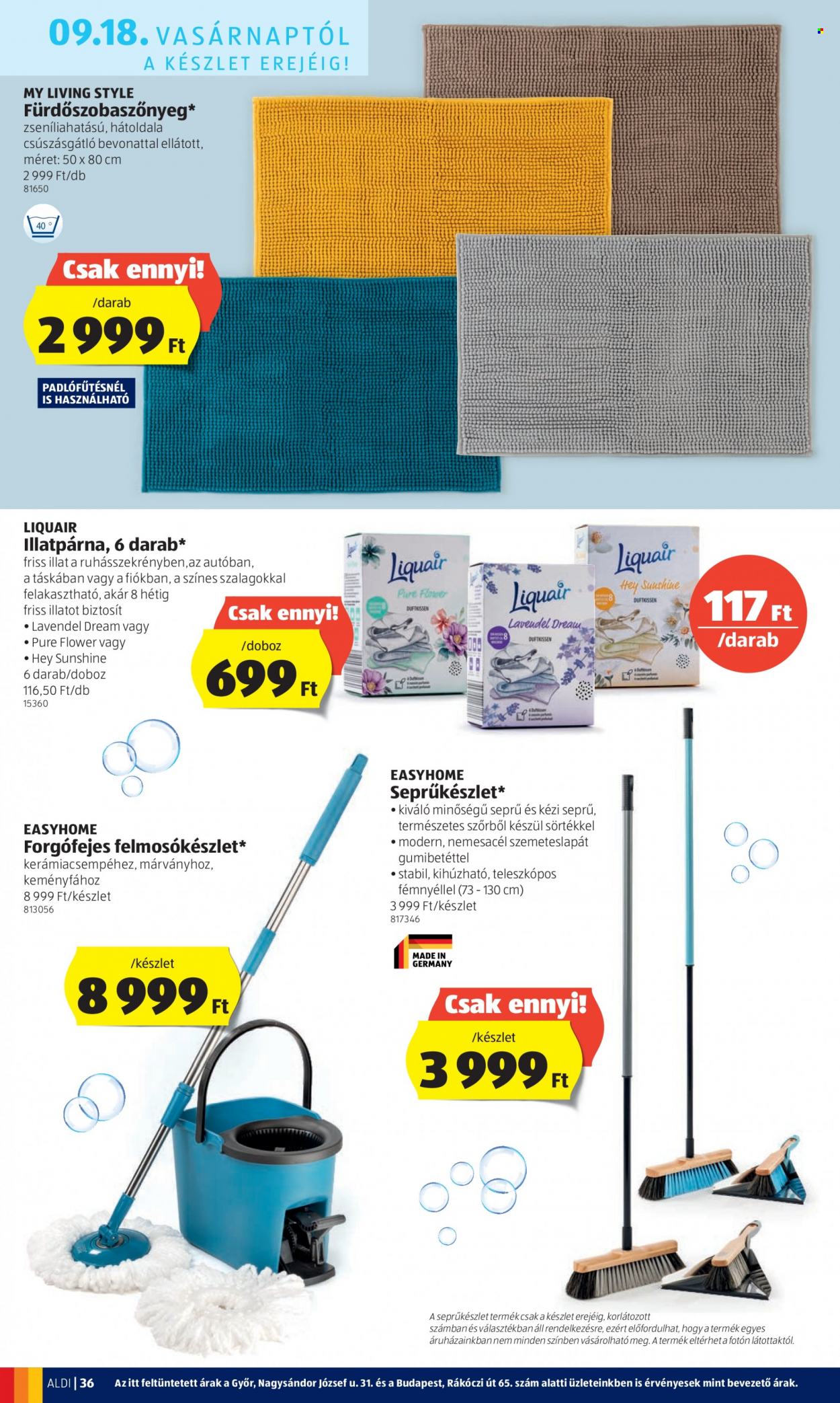 Aldi akciós újságok - 2022.09.15 - 2022.09.21. Oldal 36