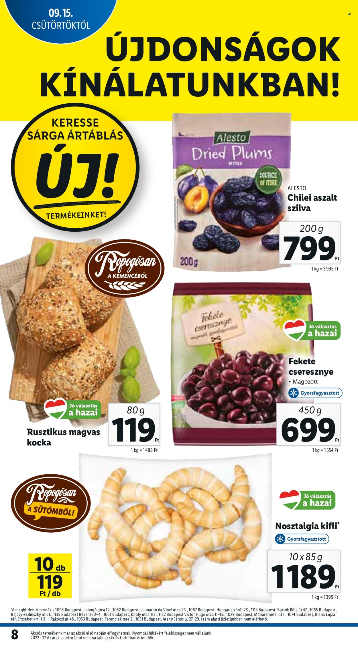 Lidl akciós újságok - 2022.09.15 - 2022.09.21. Oldal 8