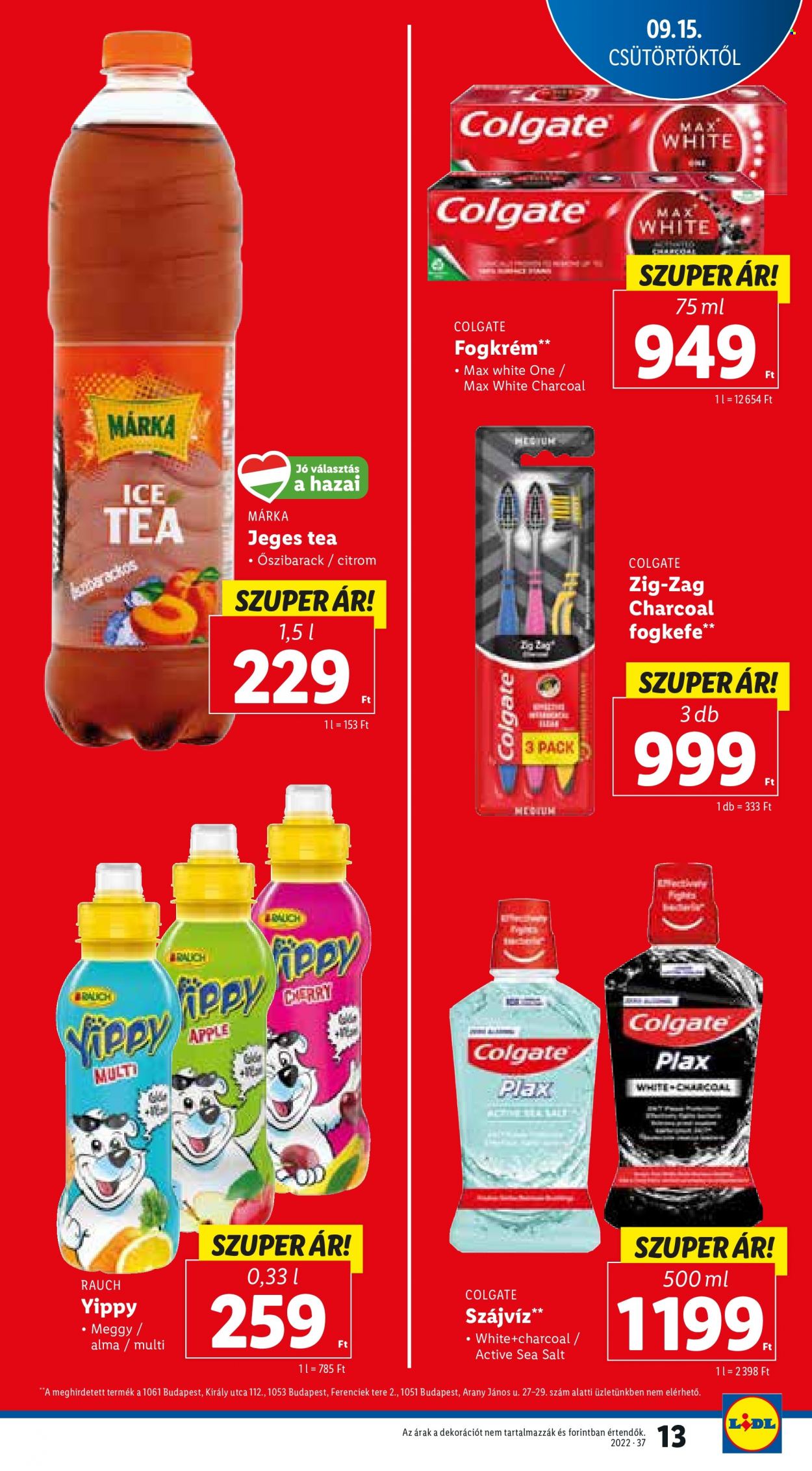Lidl akciós újságok - 2022.09.15 - 2022.09.21. Oldal 13