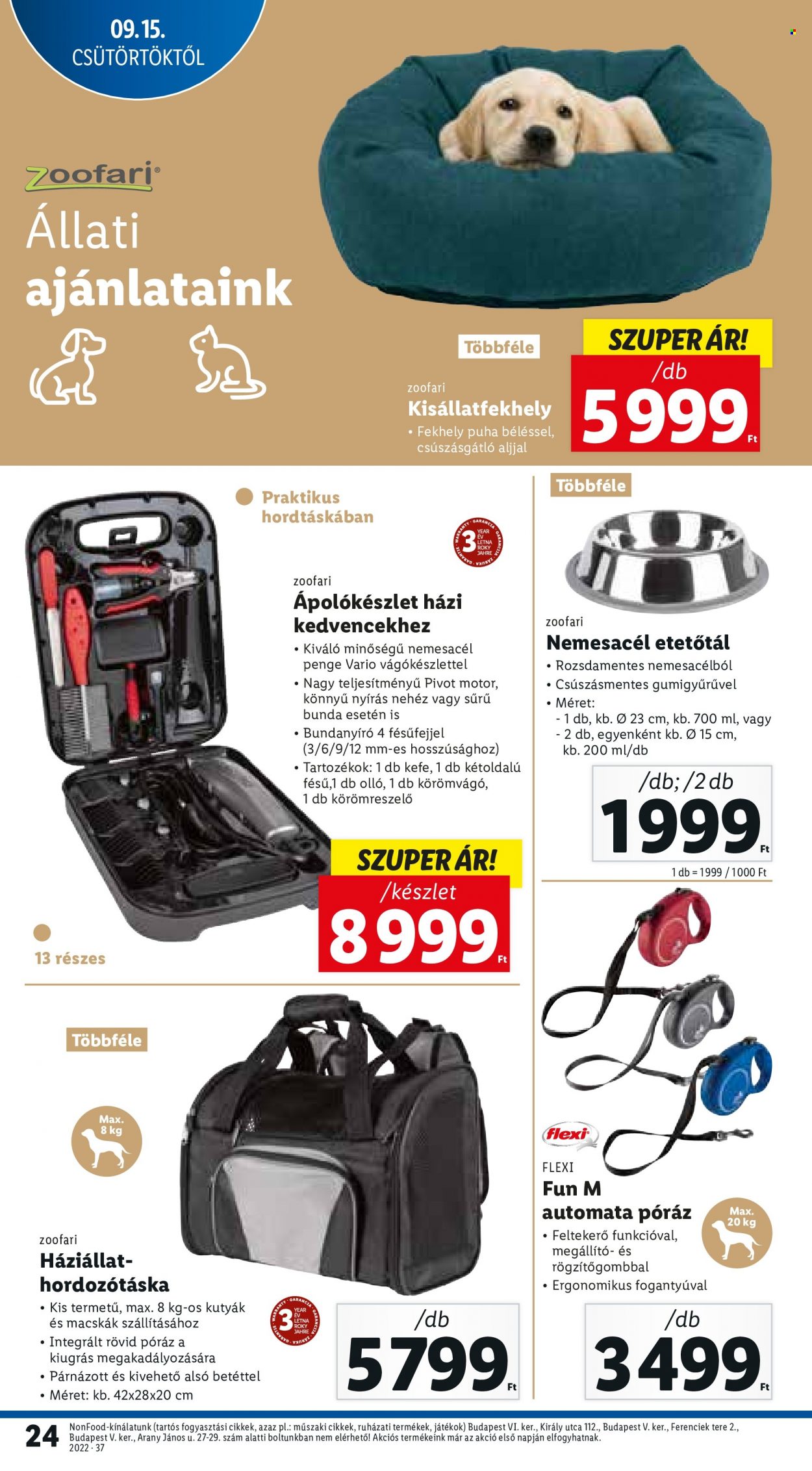 Lidl akciós újságok - 2022.09.15 - 2022.09.21. Oldal 24