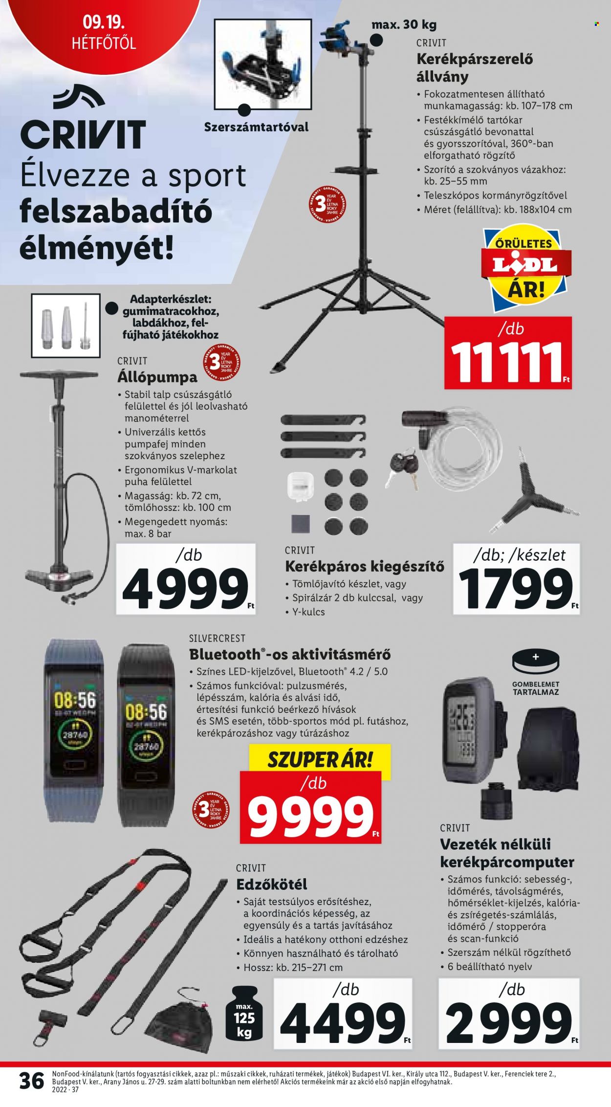Lidl akciós újságok - 2022.09.15 - 2022.09.21. Oldal 36
