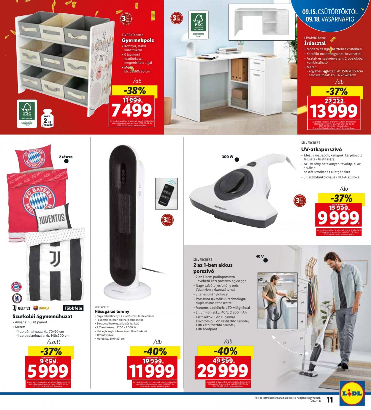 Lidl akciós újságok - 2022.09.15 - 2022.09.18. Oldal 11