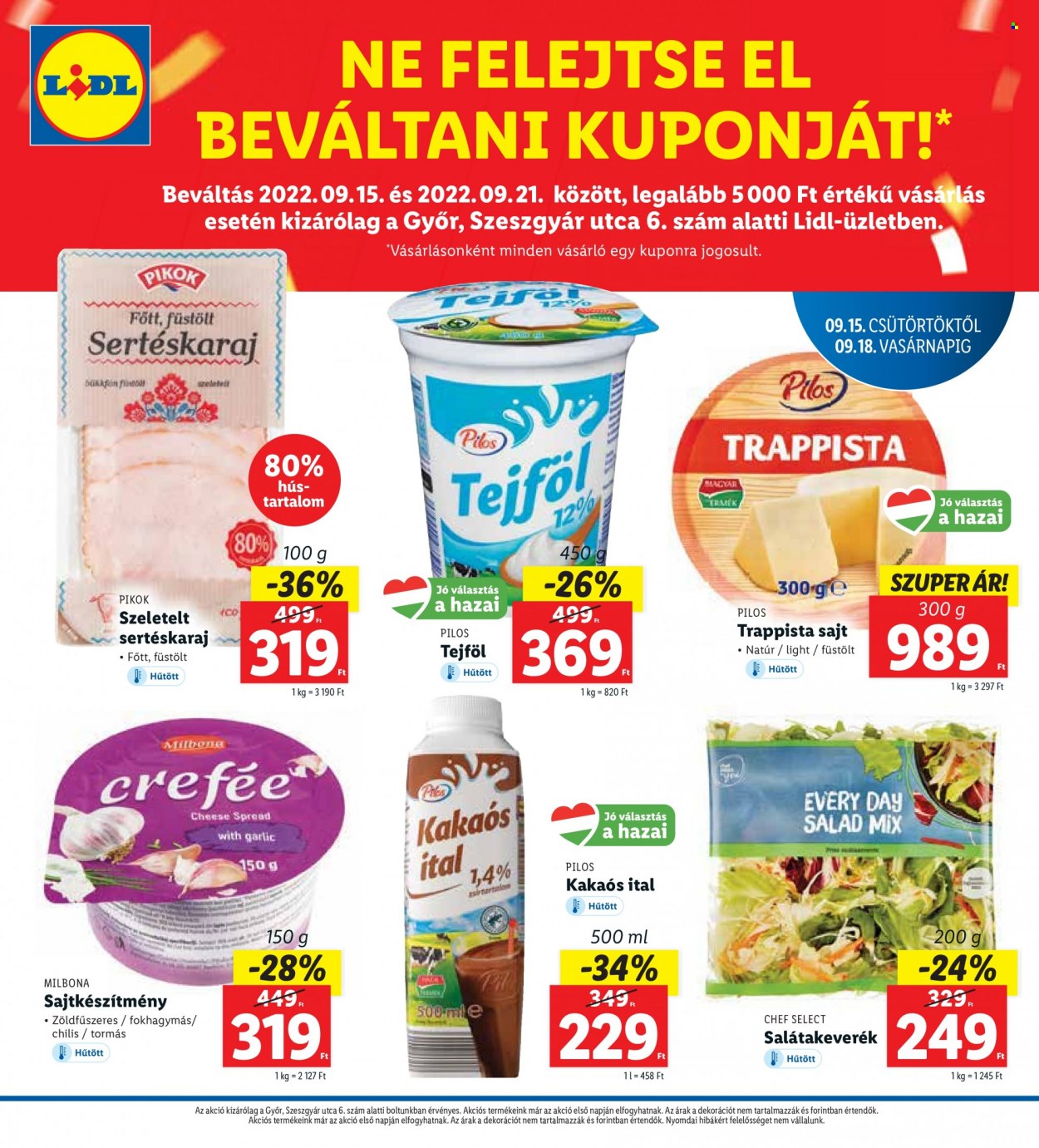 Lidl akciós újságok - 2022.09.15 - 2022.09.18. Oldal 2