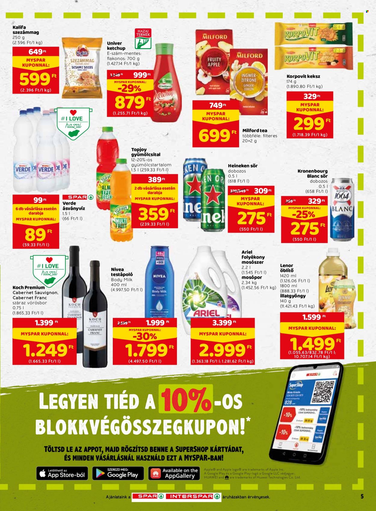 SPAR akciós újságok - 2022.09.15 - 2022.09.21. Oldal 7