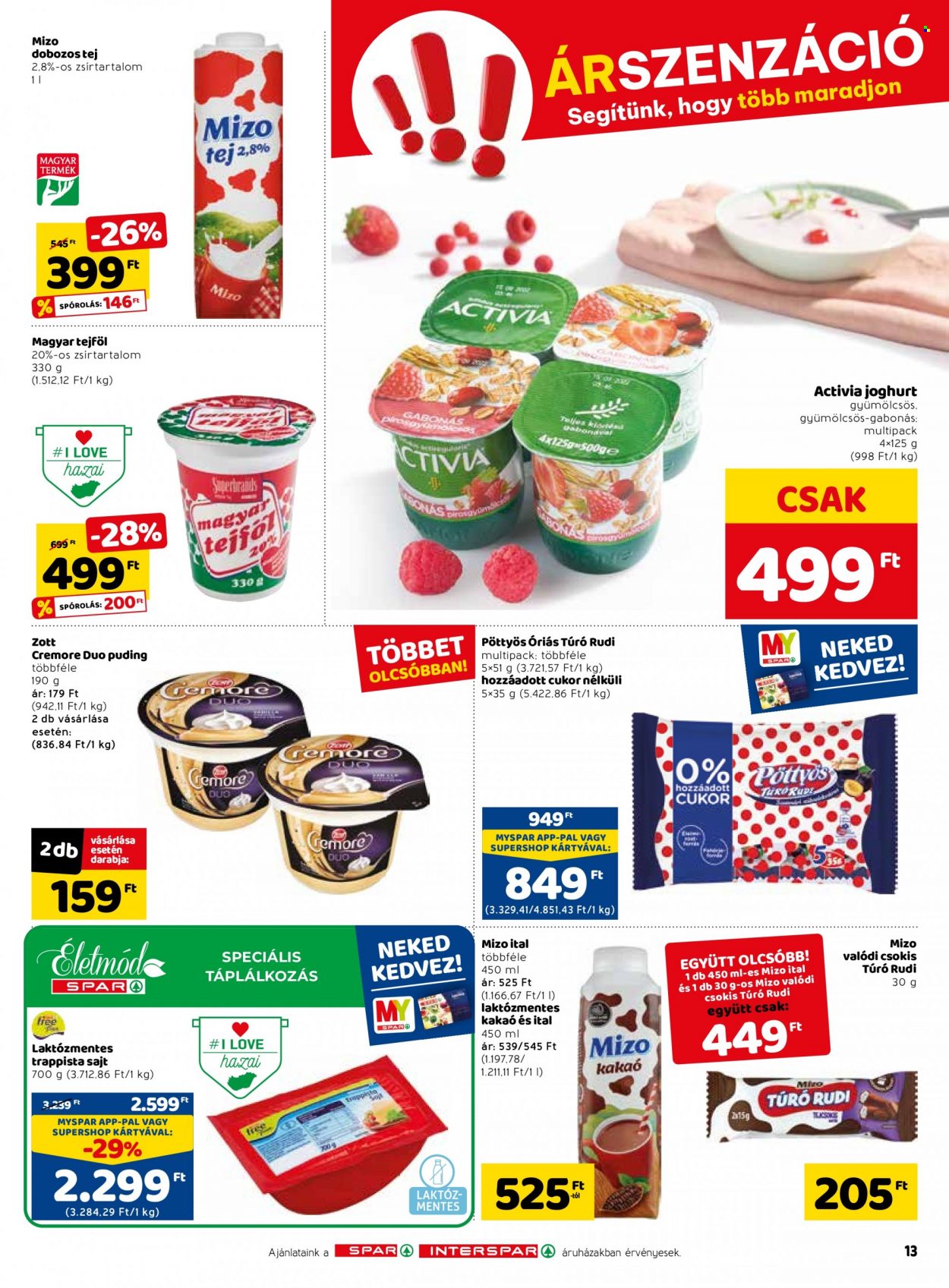SPAR akciós újságok - 2022.09.15 - 2022.09.21. Oldal 19