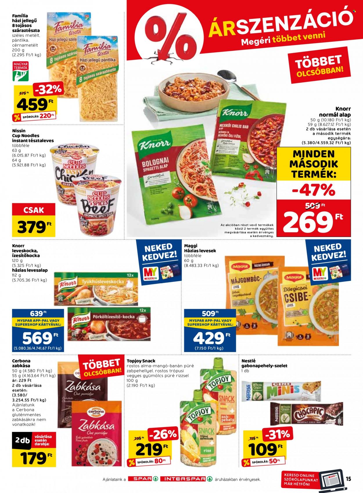 SPAR akciós újságok - 2022.09.15 - 2022.09.21. Oldal 21