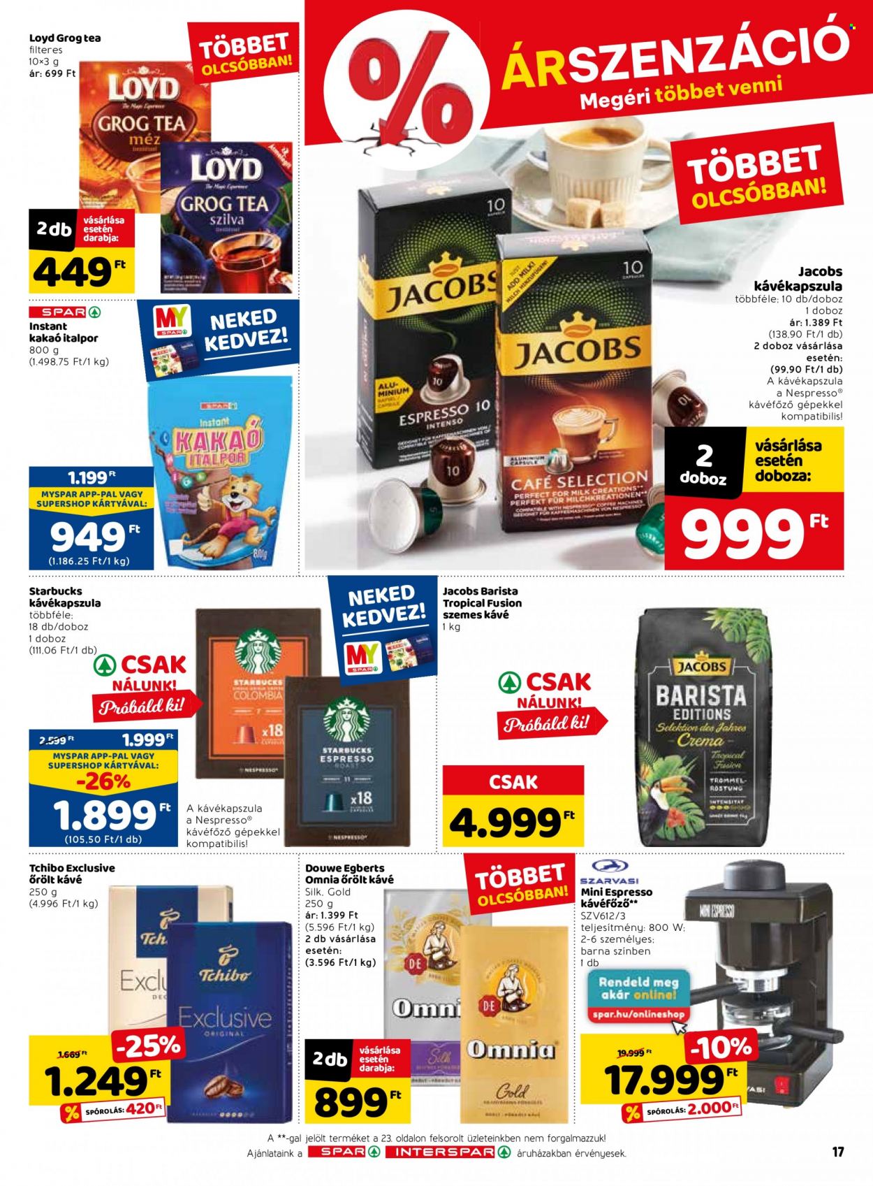 SPAR akciós újságok - 2022.09.15 - 2022.09.21. Oldal 23