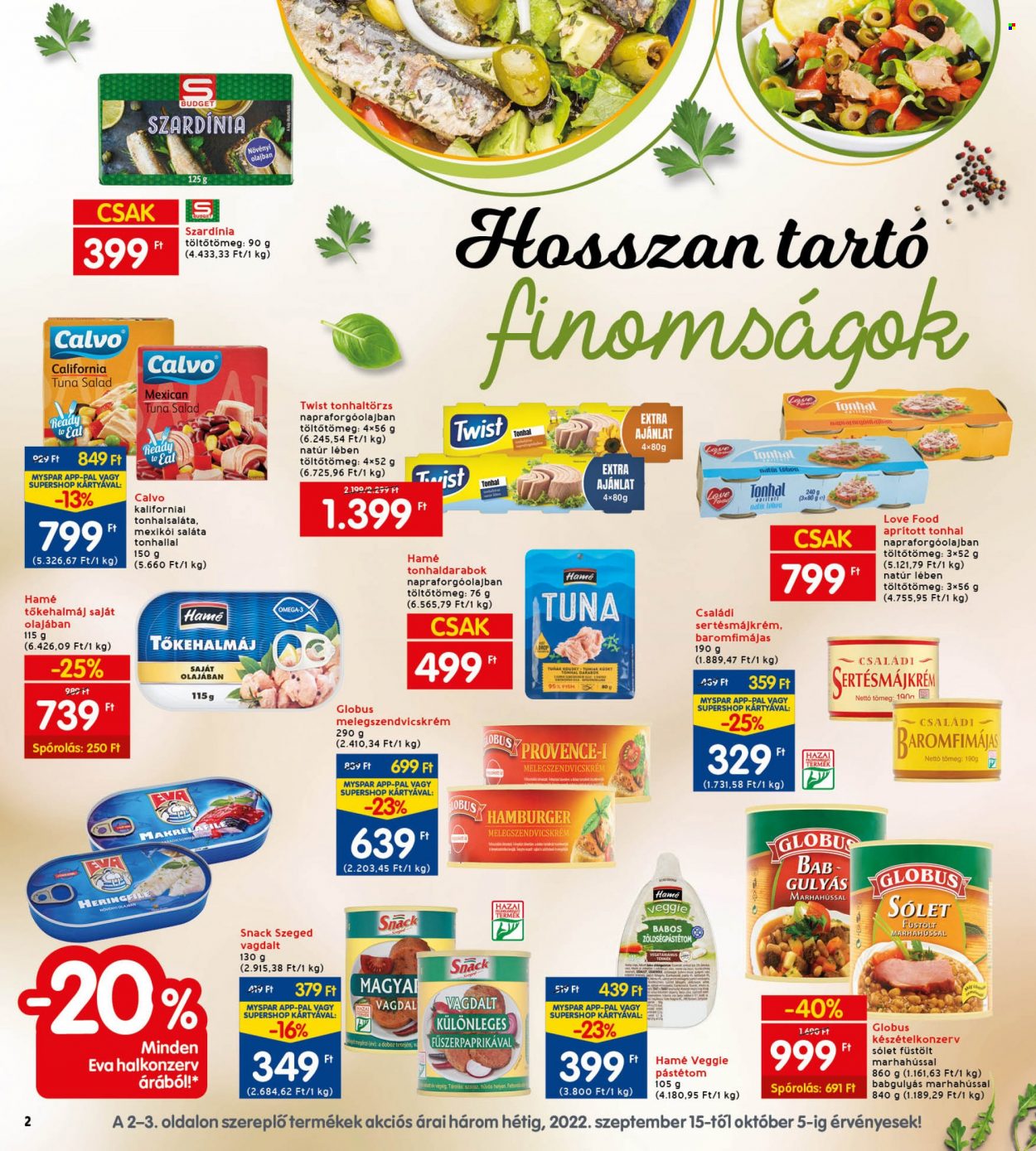 INTERSPAR akciós újságok - 2022.09.15 - 2022.09.21. Oldal 2
