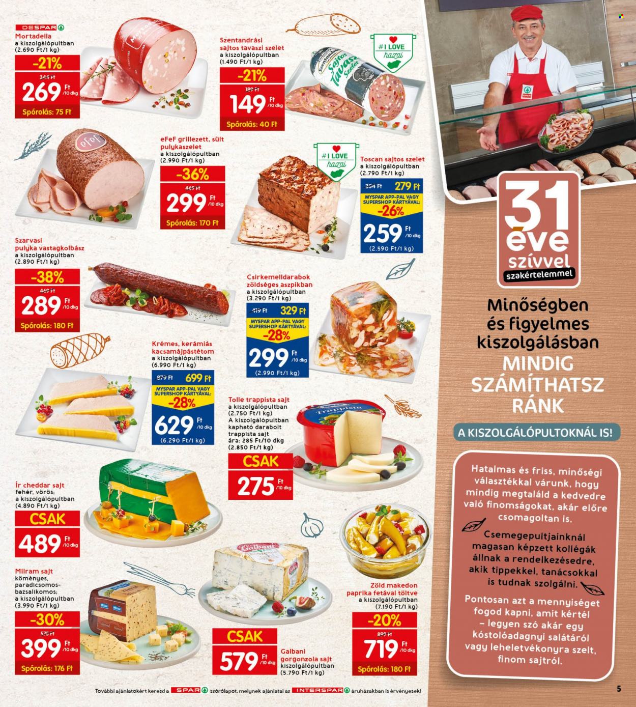 INTERSPAR akciós újságok - 2022.09.15 - 2022.09.21. Oldal 7