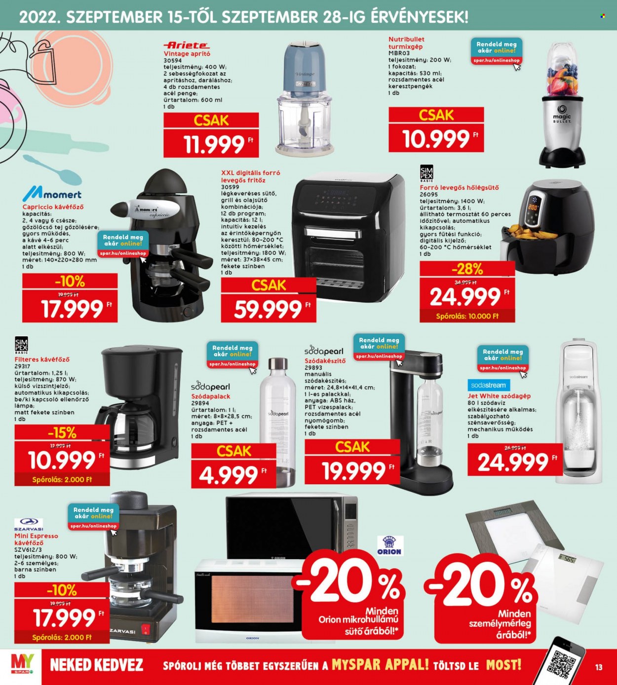 INTERSPAR akciós újságok - 2022.09.15 - 2022.09.21. Oldal 19
