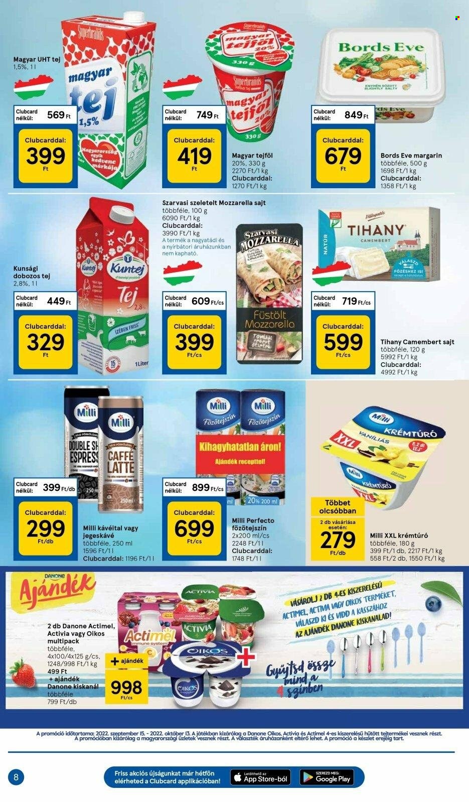TESCO akciós újságok - 2022.09.15 - 2022.09.21. Oldal 8