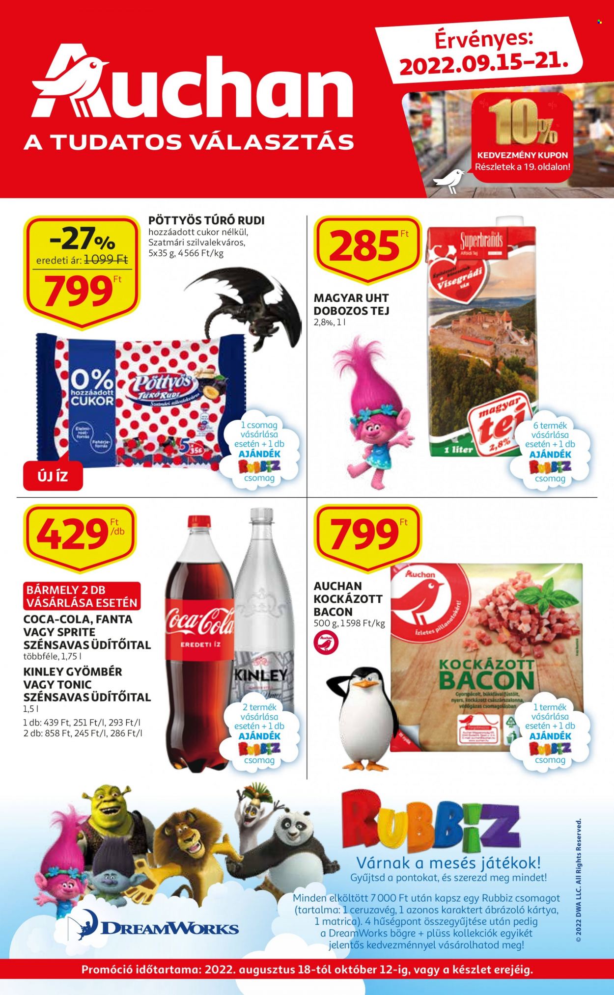 Auchan akciós újságok - 2022.09.15 - 2022.09.21. Oldal 1
