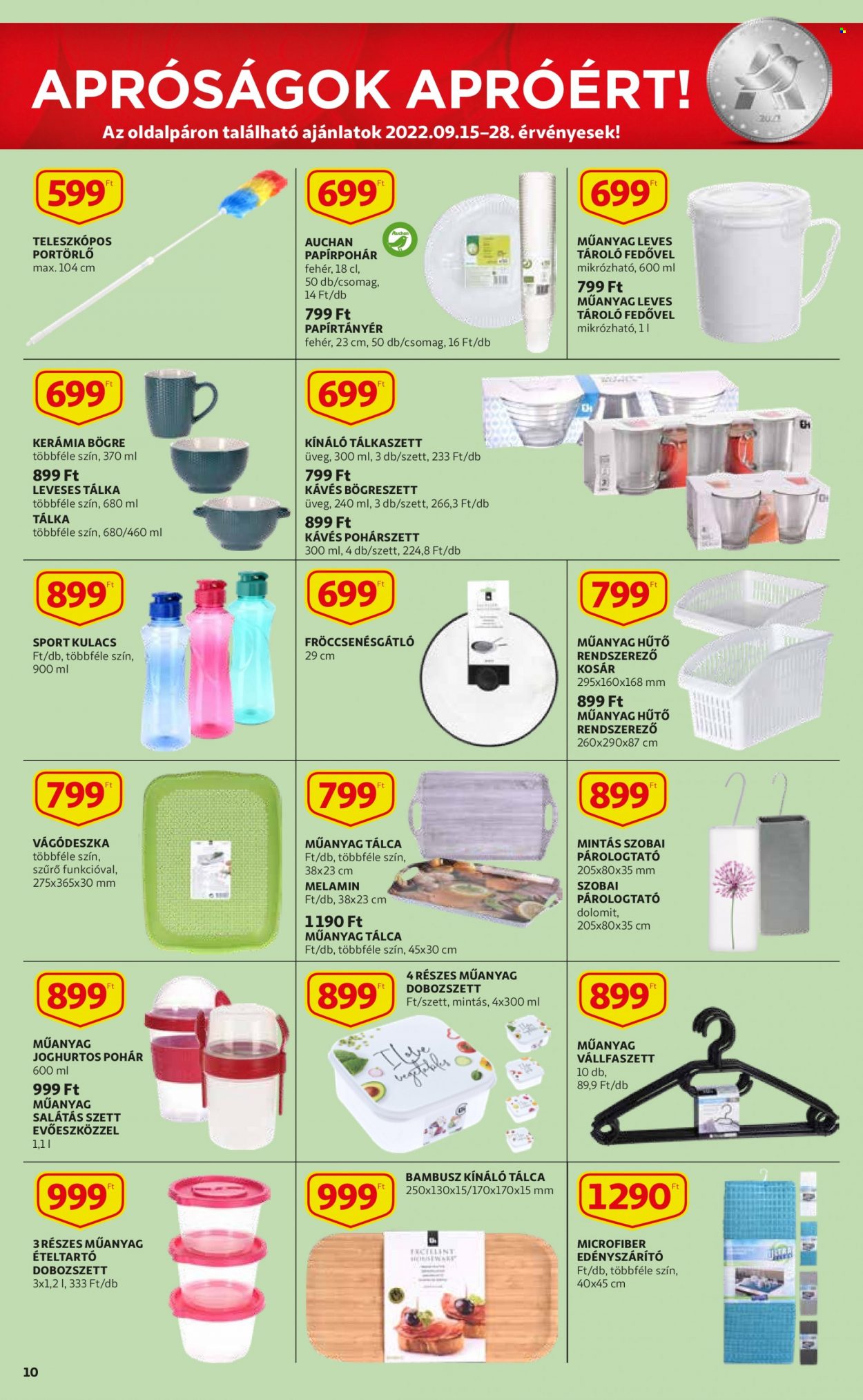 Auchan akciós újságok - 2022.09.15 - 2022.09.21. Oldal 10