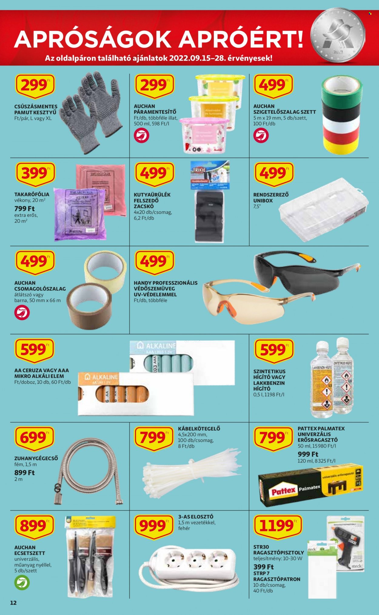 Auchan akciós újságok - 2022.09.15 - 2022.09.21. Oldal 12