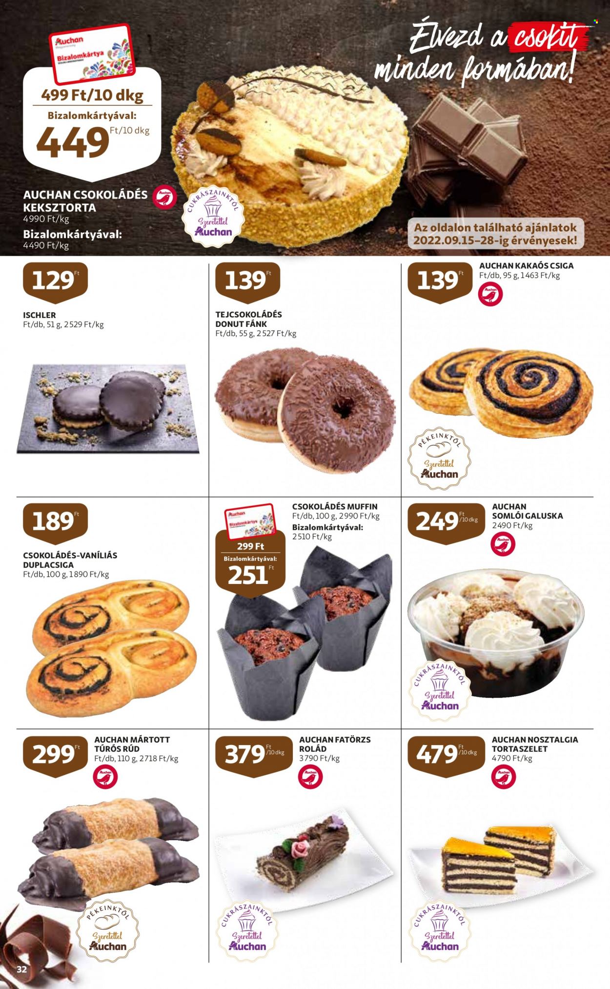Auchan akciós újságok - 2022.09.15 - 2022.09.21. Oldal 32