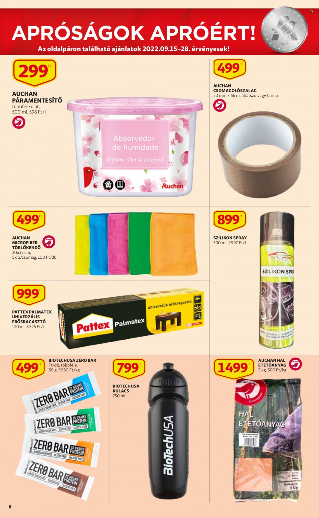 Auchan akciós újságok - 2022.09.15 - 2022.09.21. Oldal 6