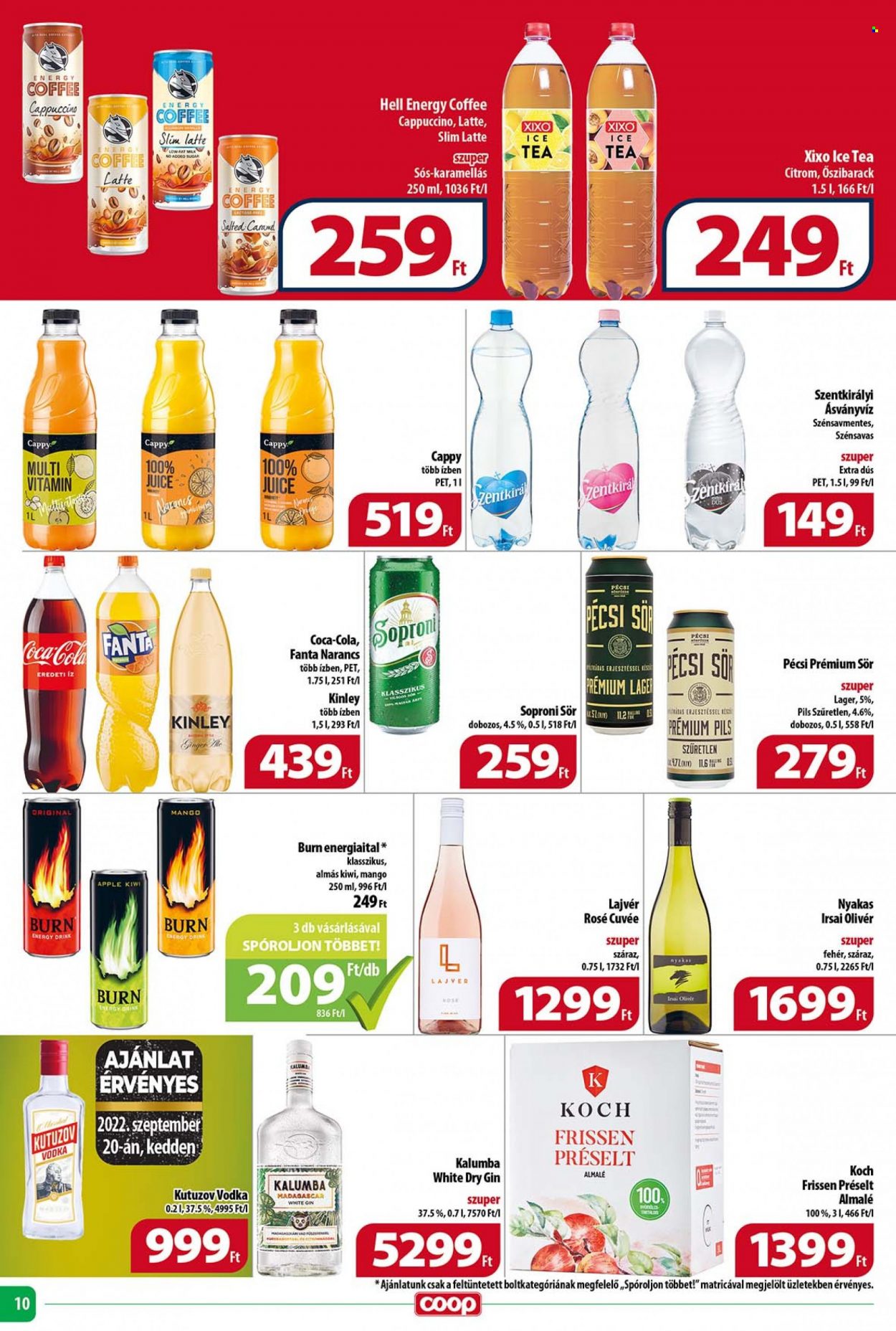 Coop akciós újságok - 2022.09.14 - 2022.09.20. Oldal 10