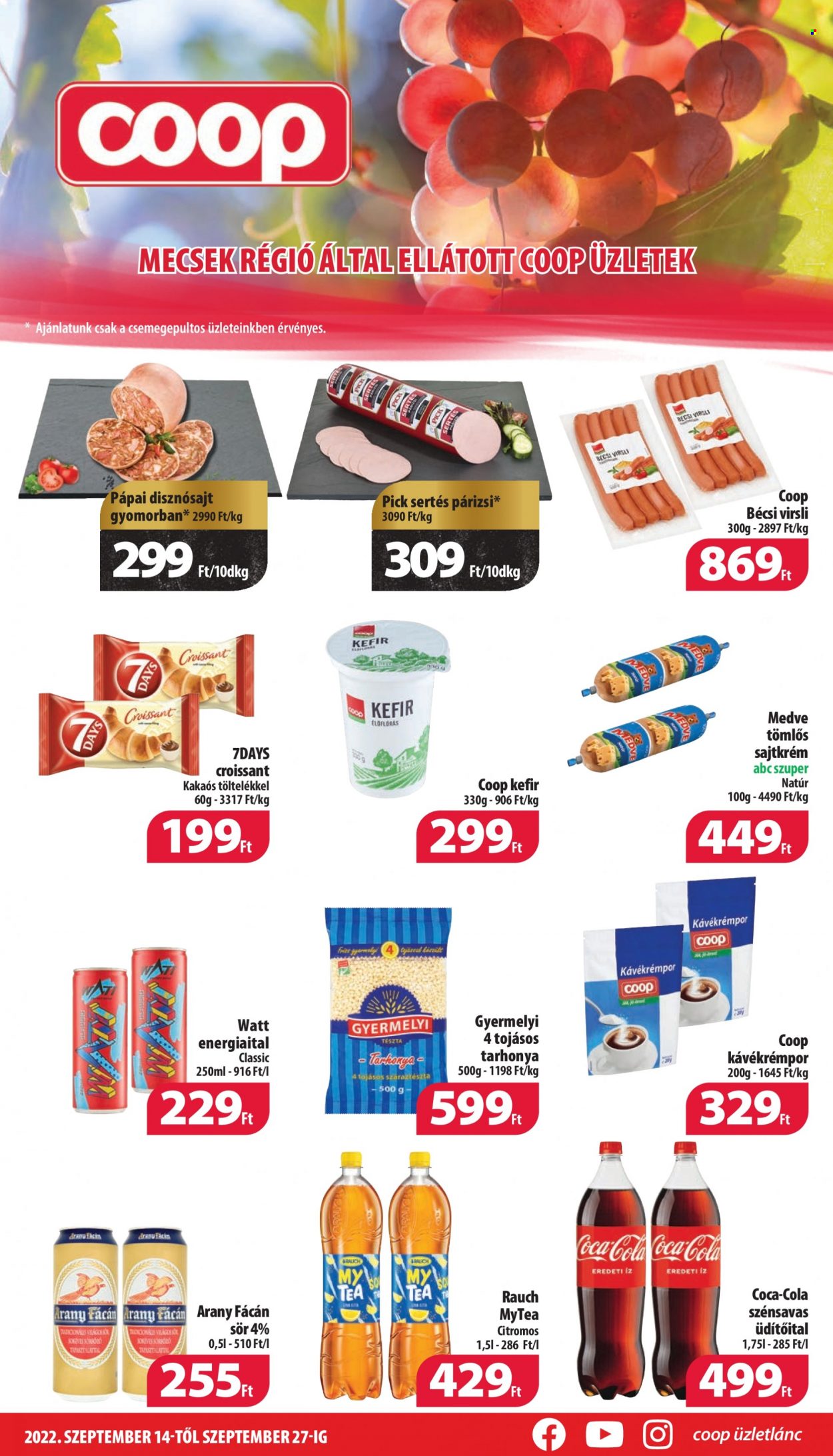 Coop akciós újságok - 2022.09.14 - 2022.09.27. Oldal 1