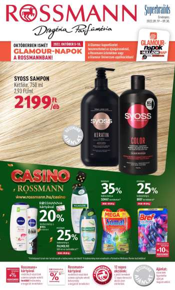 Újság Rossmann - 2022.09.19 - 2022.09.30.