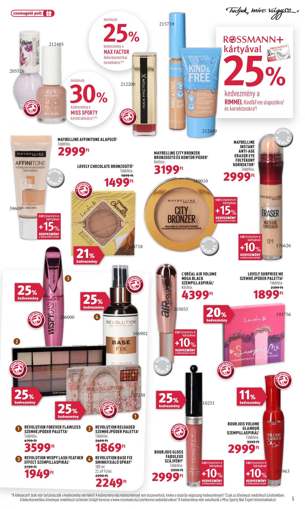 Rossmann akciós újságok - 2022.09.19 - 2022.09.30. Oldal 5