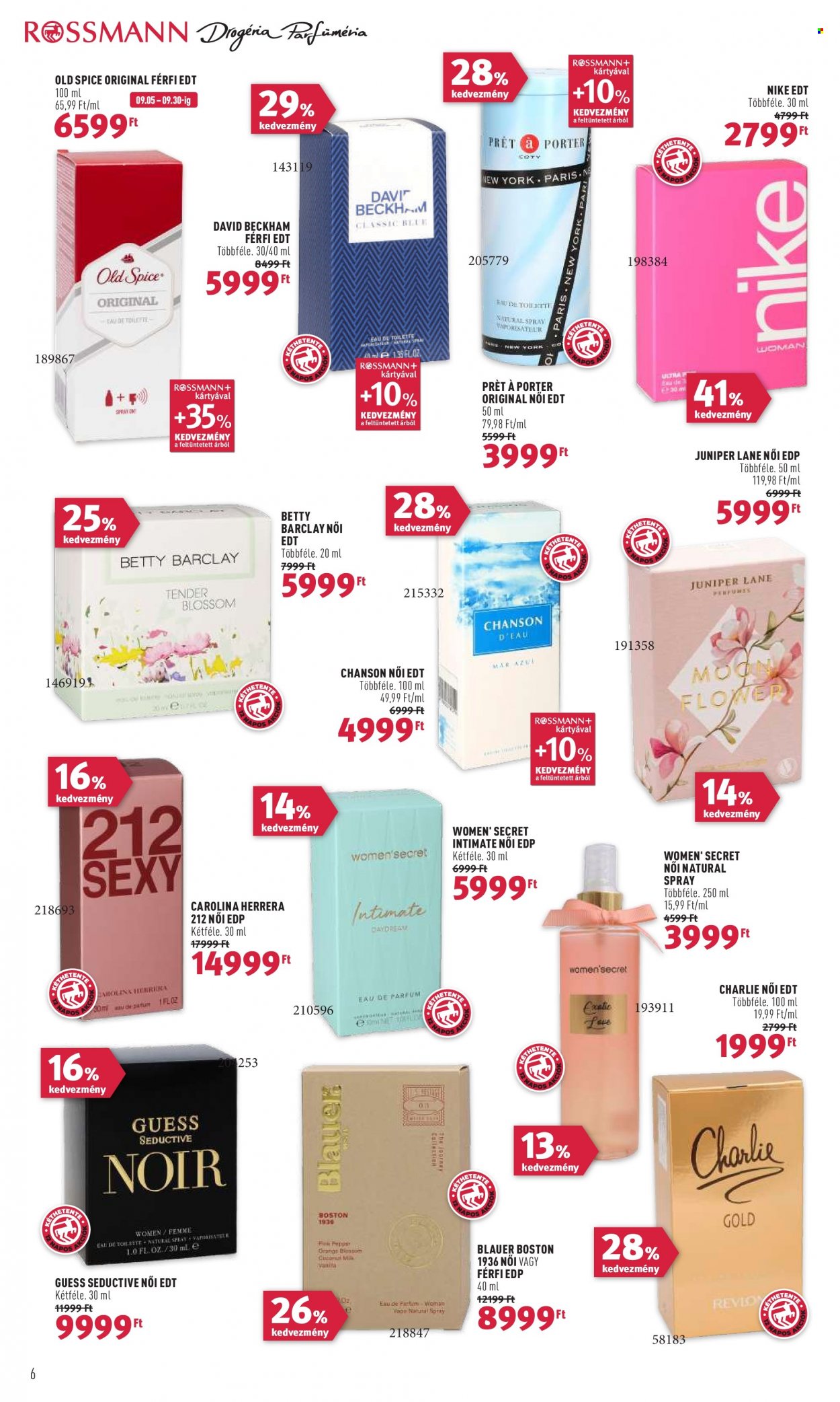 Rossmann akciós újságok - 2022.09.19 - 2022.09.30. Oldal 6