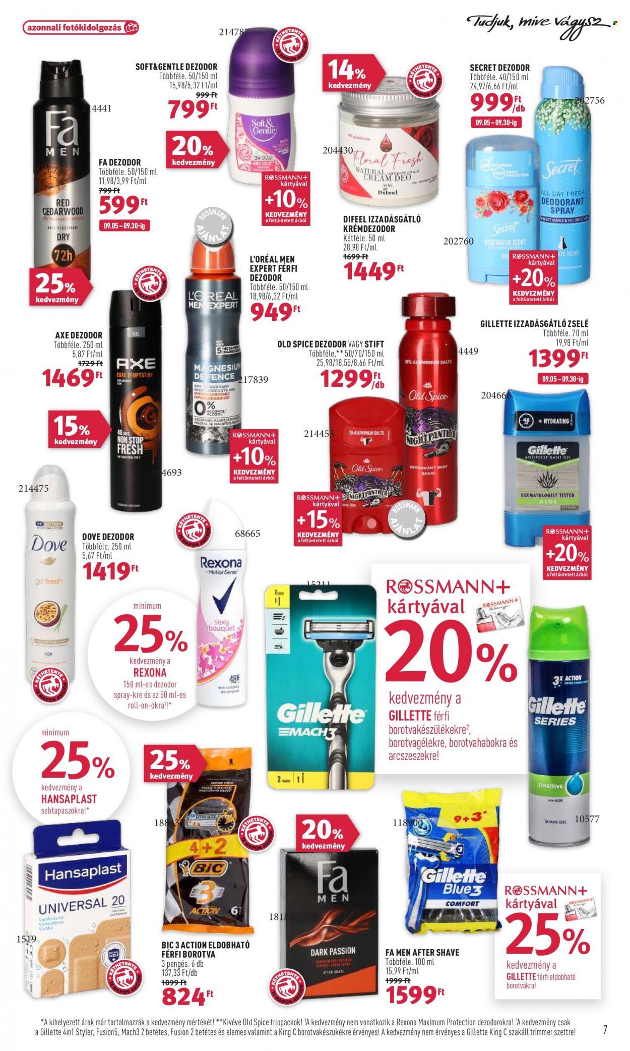 Rossmann akciós újságok - 2022.09.19 - 2022.09.30. Oldal 7