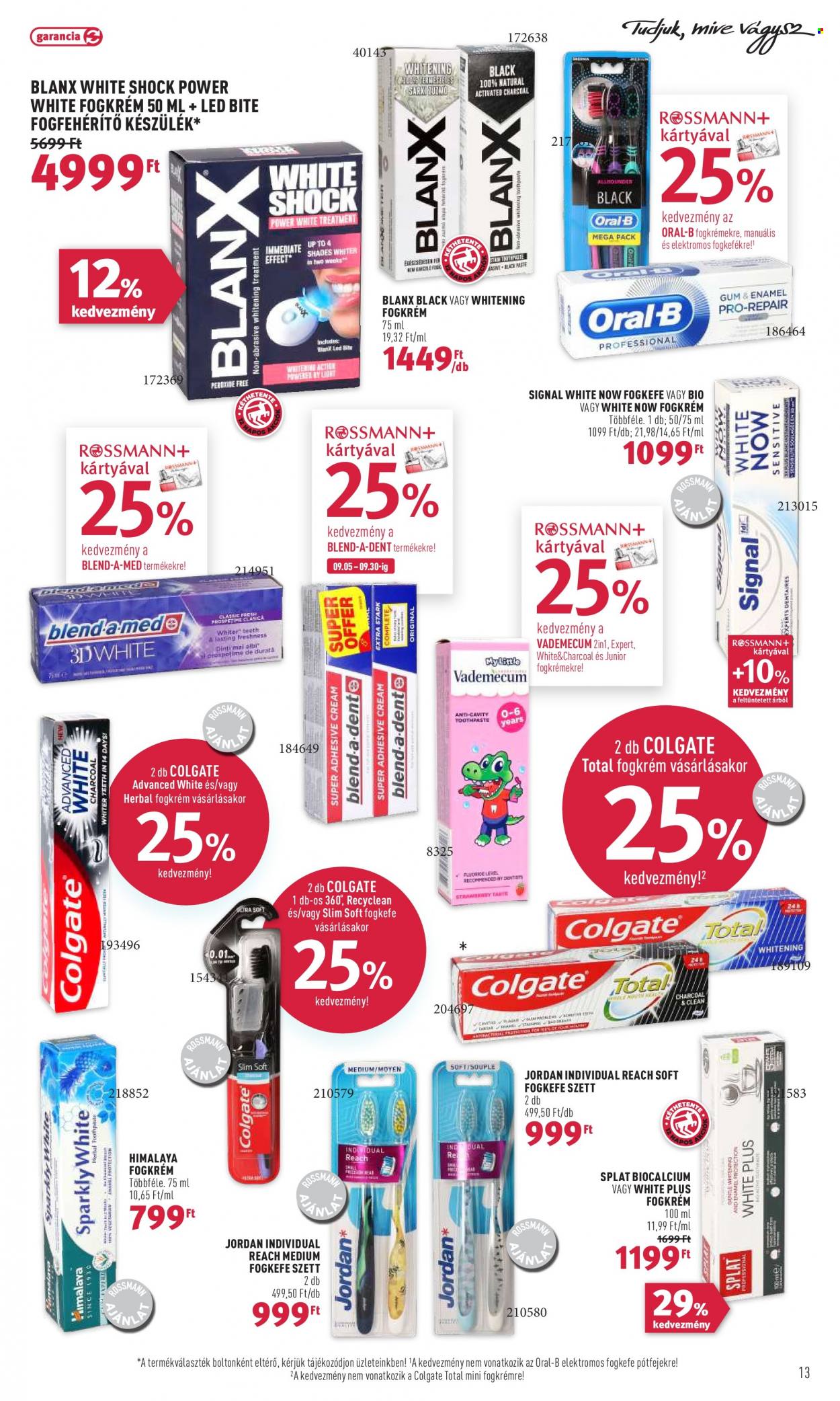 Rossmann akciós újságok - 2022.09.19 - 2022.09.30. Oldal 13