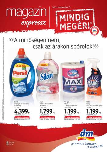 Újság dm drogerie markt - 2022.09.01 - 2022.09.30.