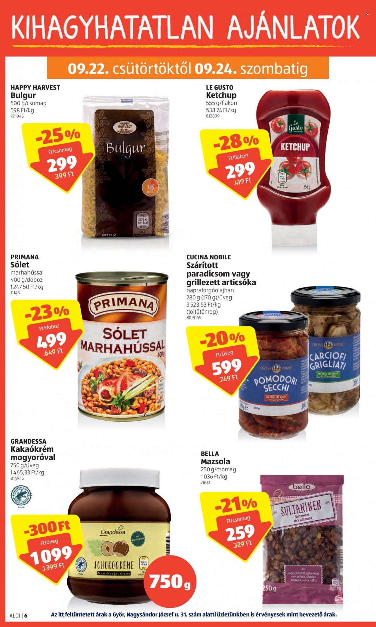 Aldi akciós újságok - 2022.09.22 - 2022.09.28. Oldal 6