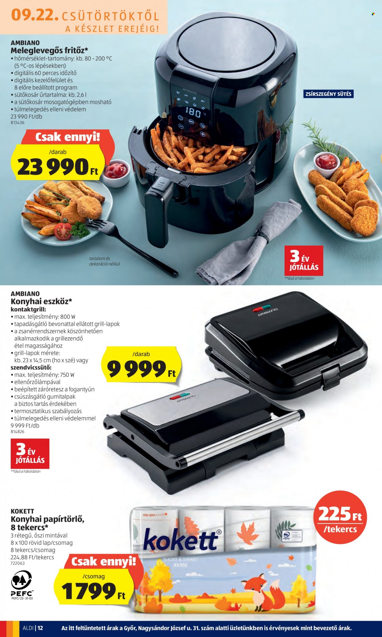 Aldi akciós újságok - 2022.09.22 - 2022.09.28. Oldal 12