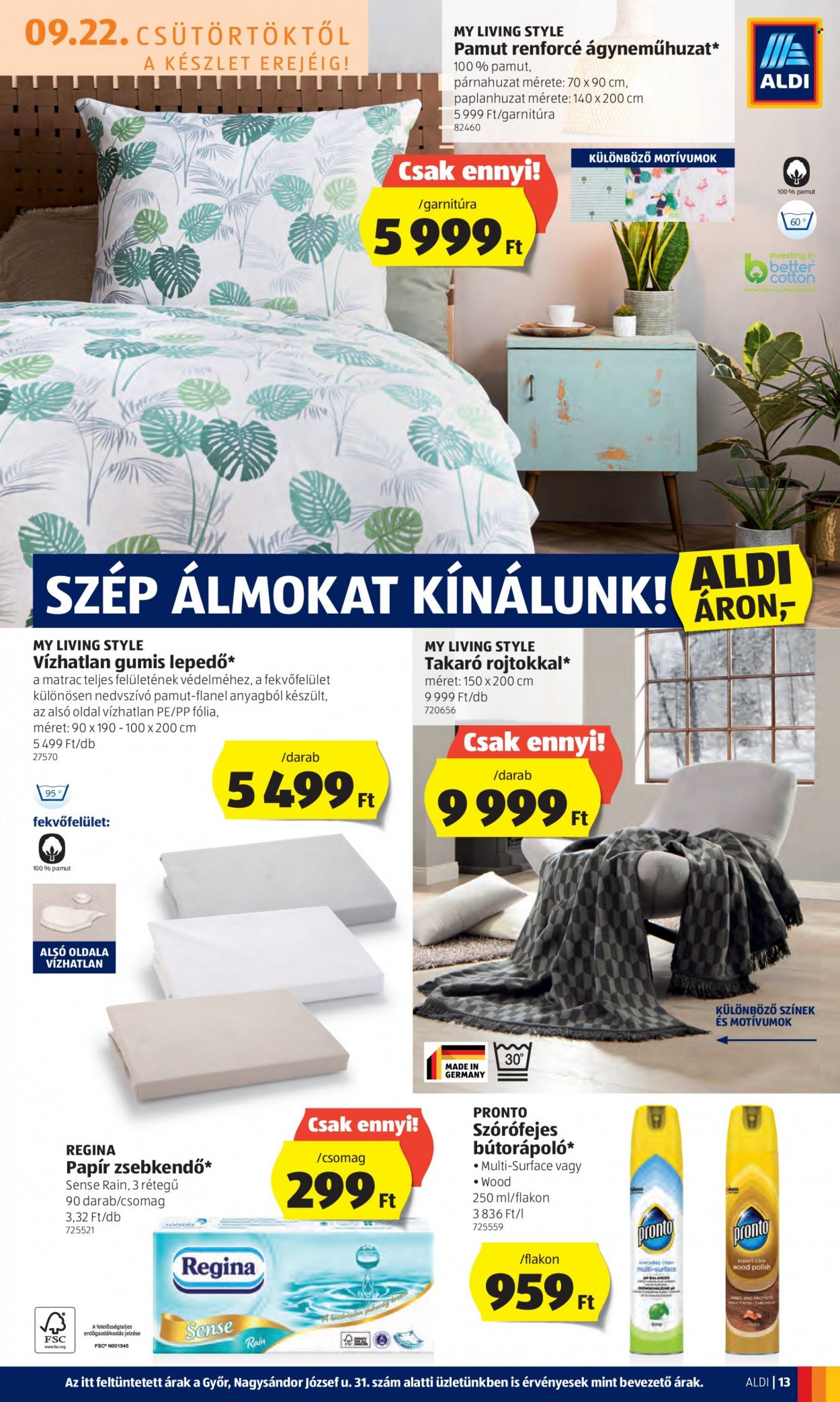 Aldi akciós újságok - 2022.09.22 - 2022.09.28. Oldal 13