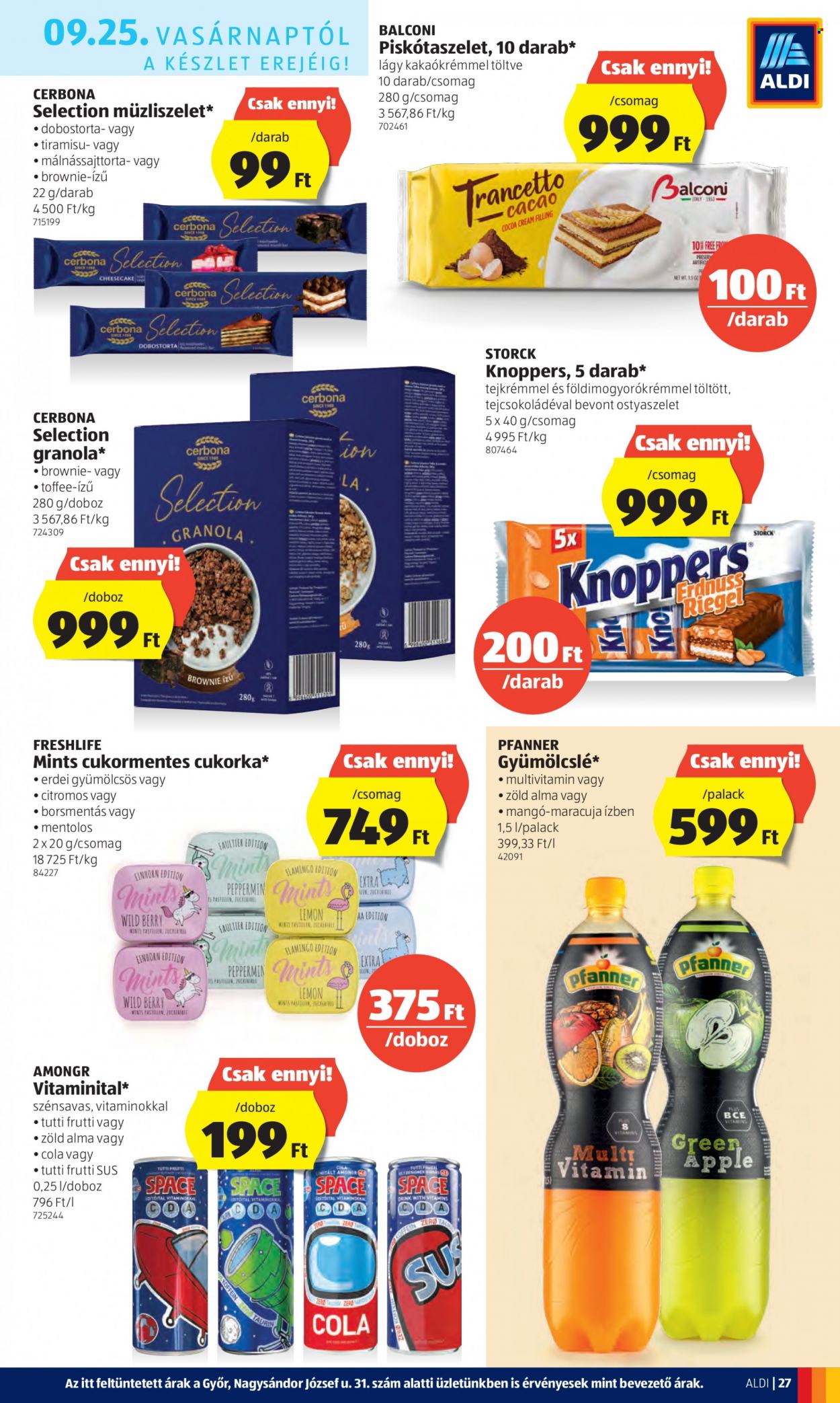 Aldi akciós újságok - 2022.09.22 - 2022.09.28. Oldal 27