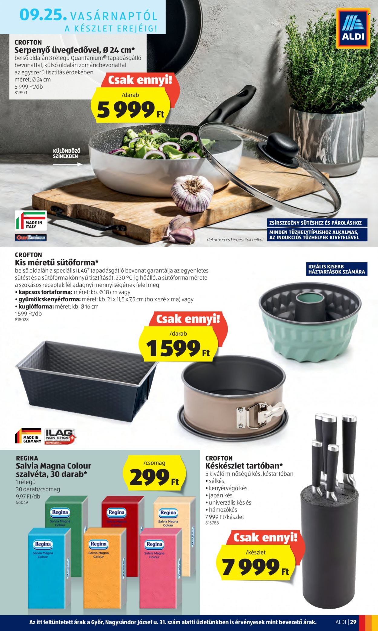Aldi akciós újságok - 2022.09.22 - 2022.09.28. Oldal 29