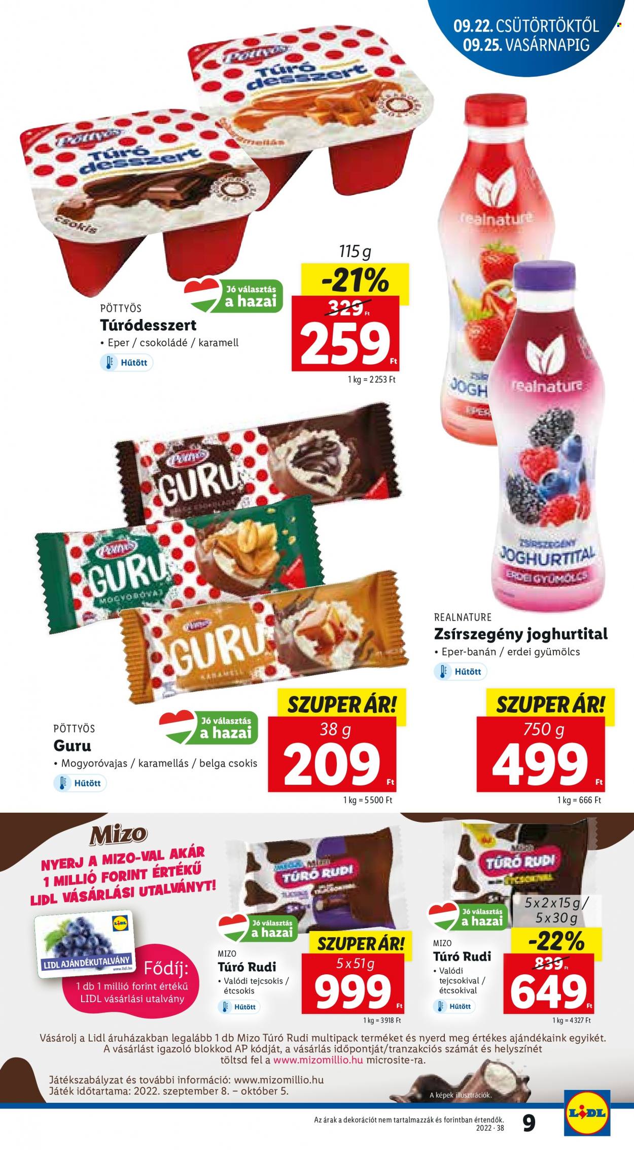 Lidl akciós újságok - 2022.09.22 - 2022.09.28. Oldal 9