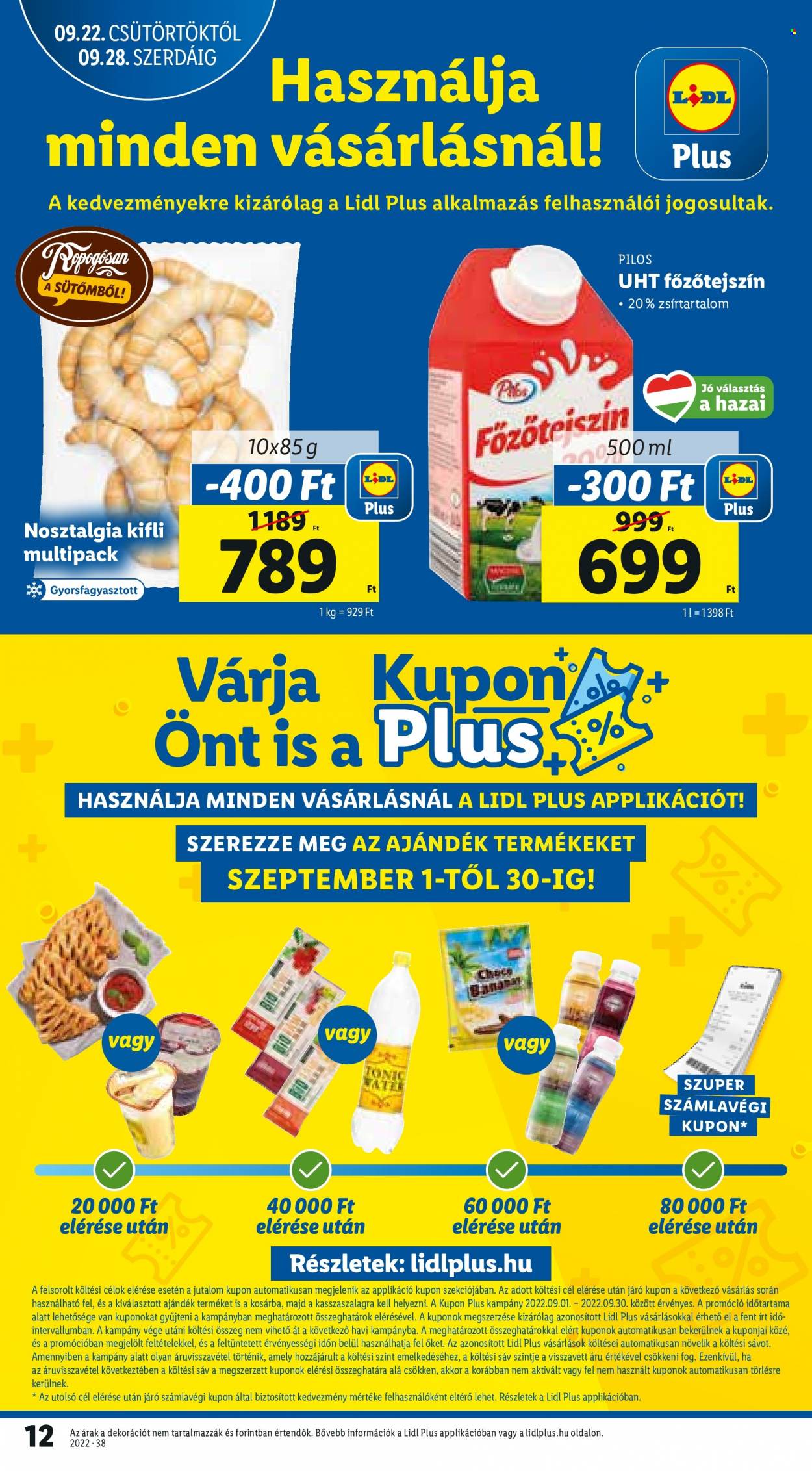 Lidl akciós újságok - 2022.09.22 - 2022.09.28. Oldal 12