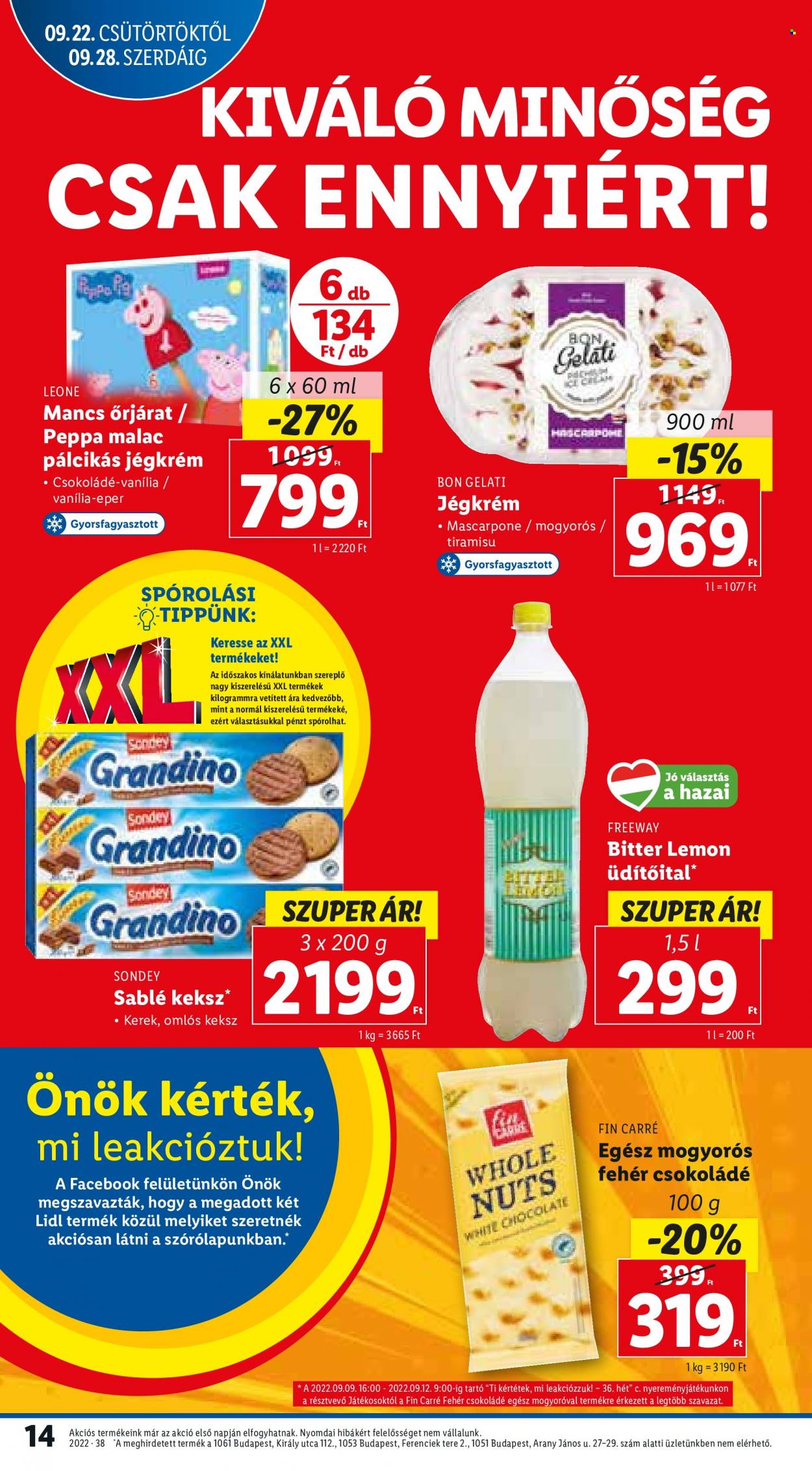 Lidl akciós újságok - 2022.09.22 - 2022.09.28. Oldal 14