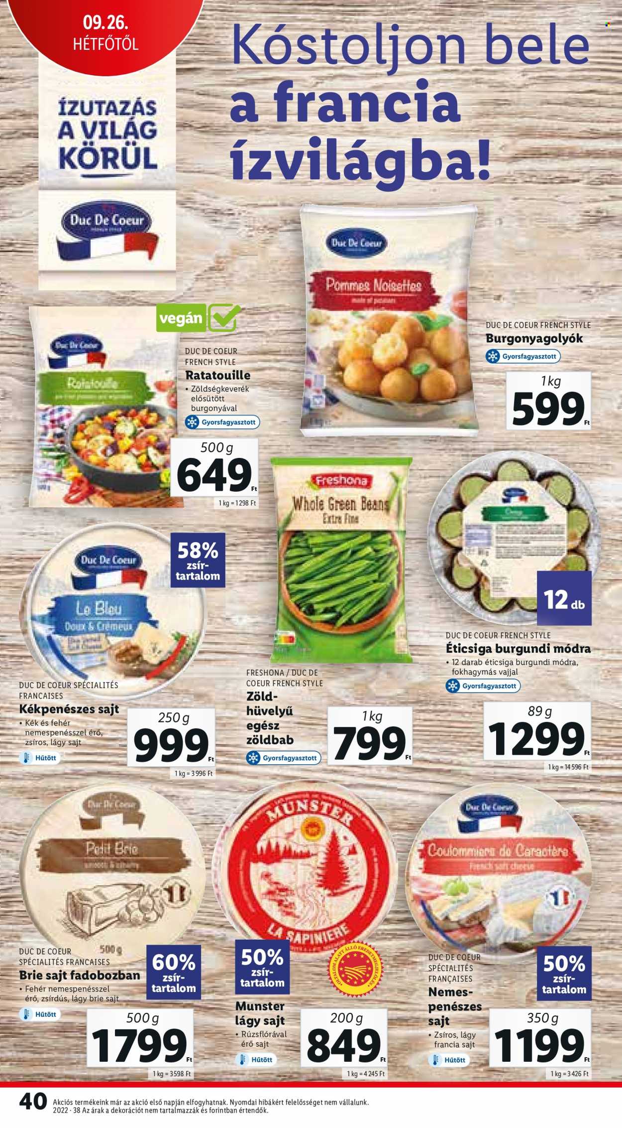 Lidl akciós újságok - 2022.09.22 - 2022.09.28. Oldal 40