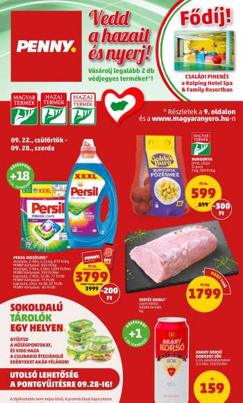 Újság Penny Market - 2022.09.22 - 2022.09.28.