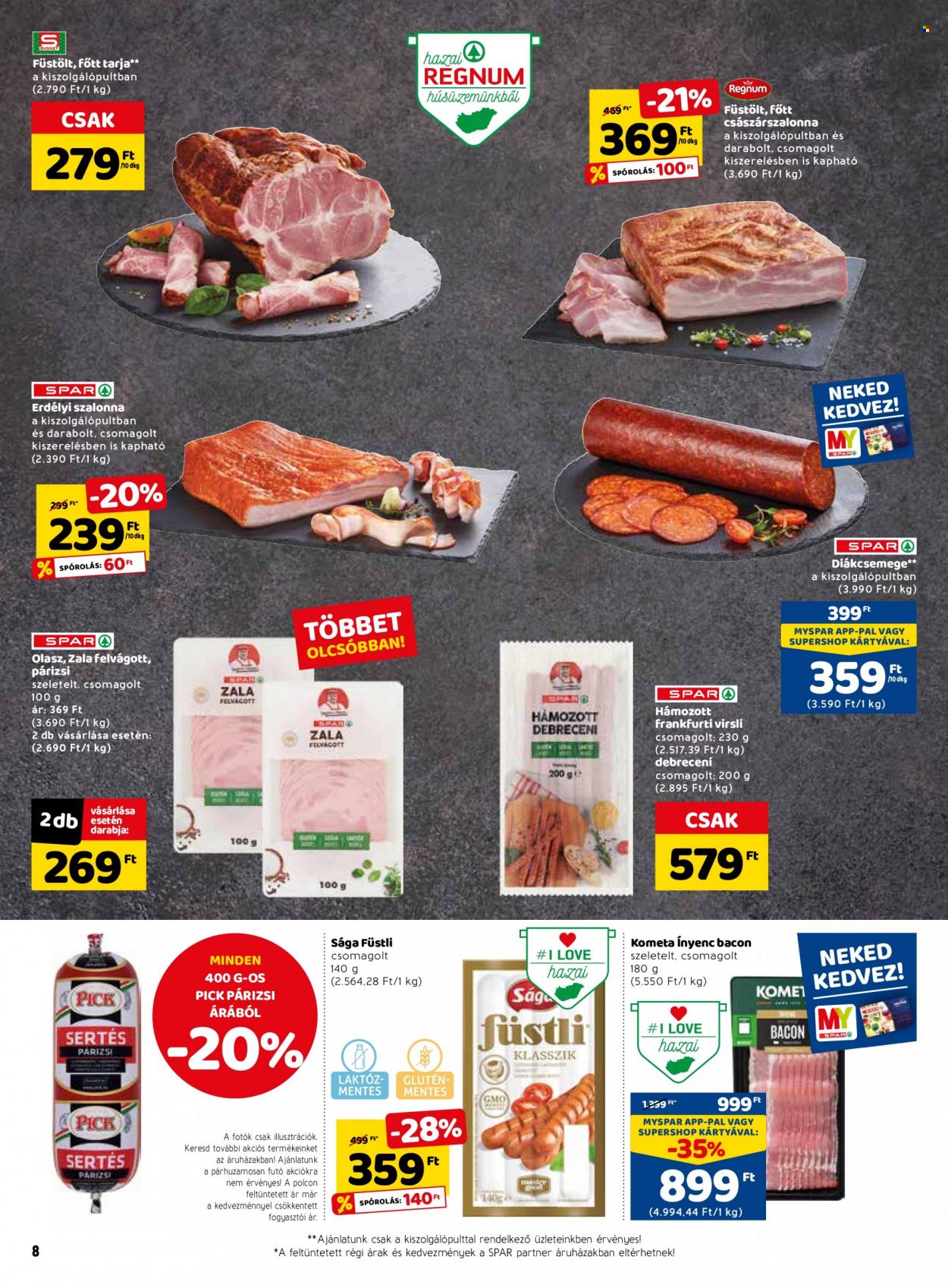 SPAR akciós újságok - 2022.09.22 - 2022.09.28. Oldal 12
