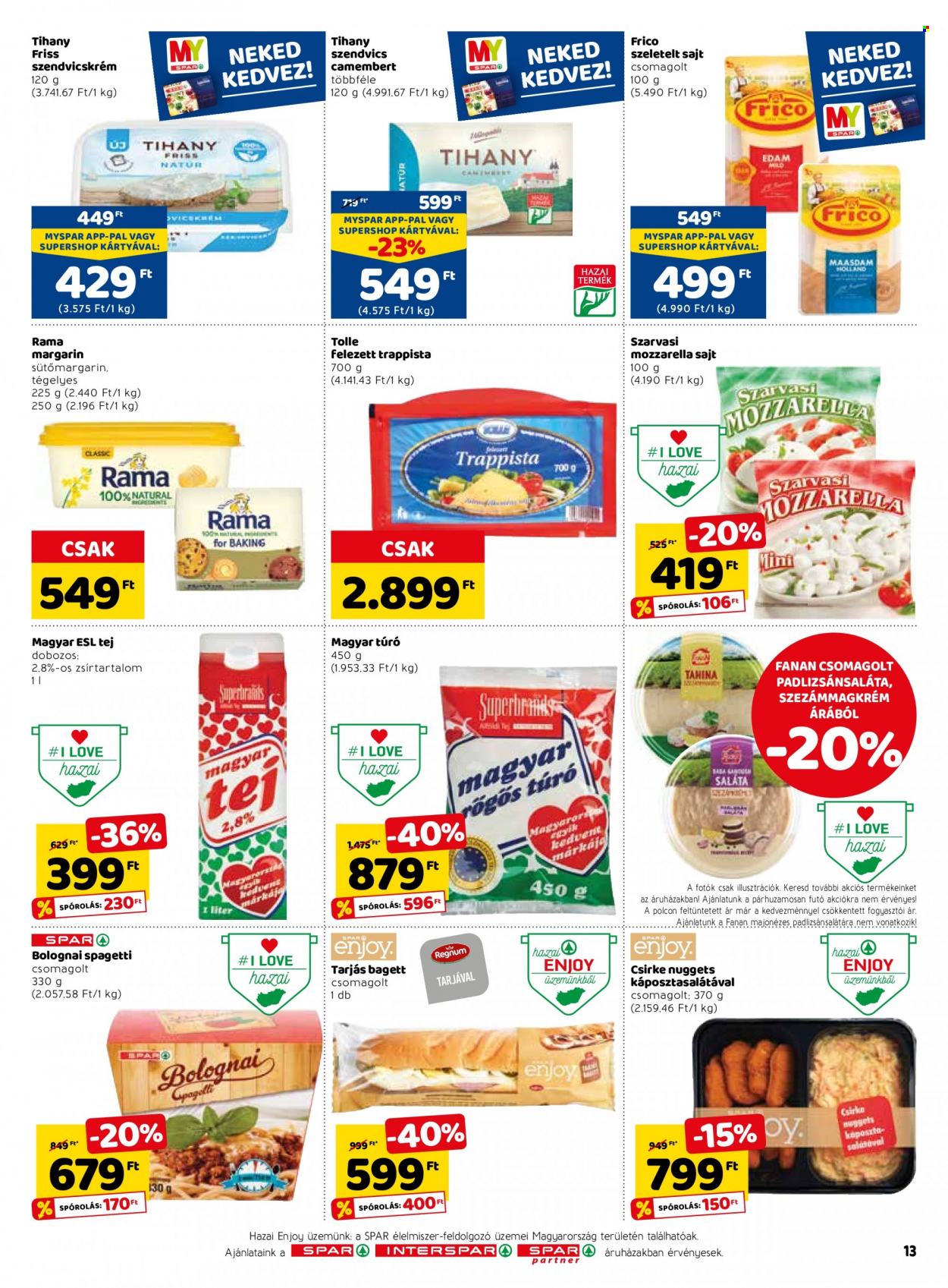 SPAR akciós újságok - 2022.09.22 - 2022.09.28. Oldal 19