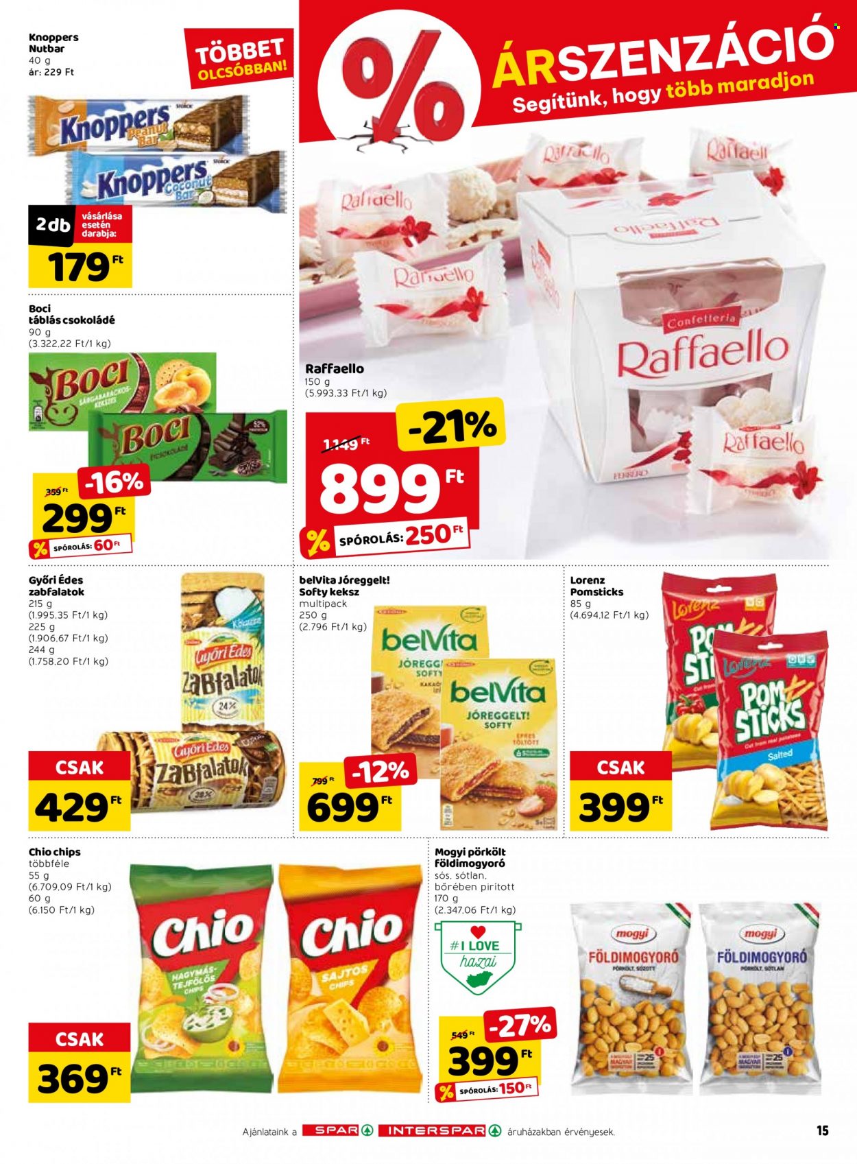 SPAR akciós újságok - 2022.09.22 - 2022.09.28. Oldal 21