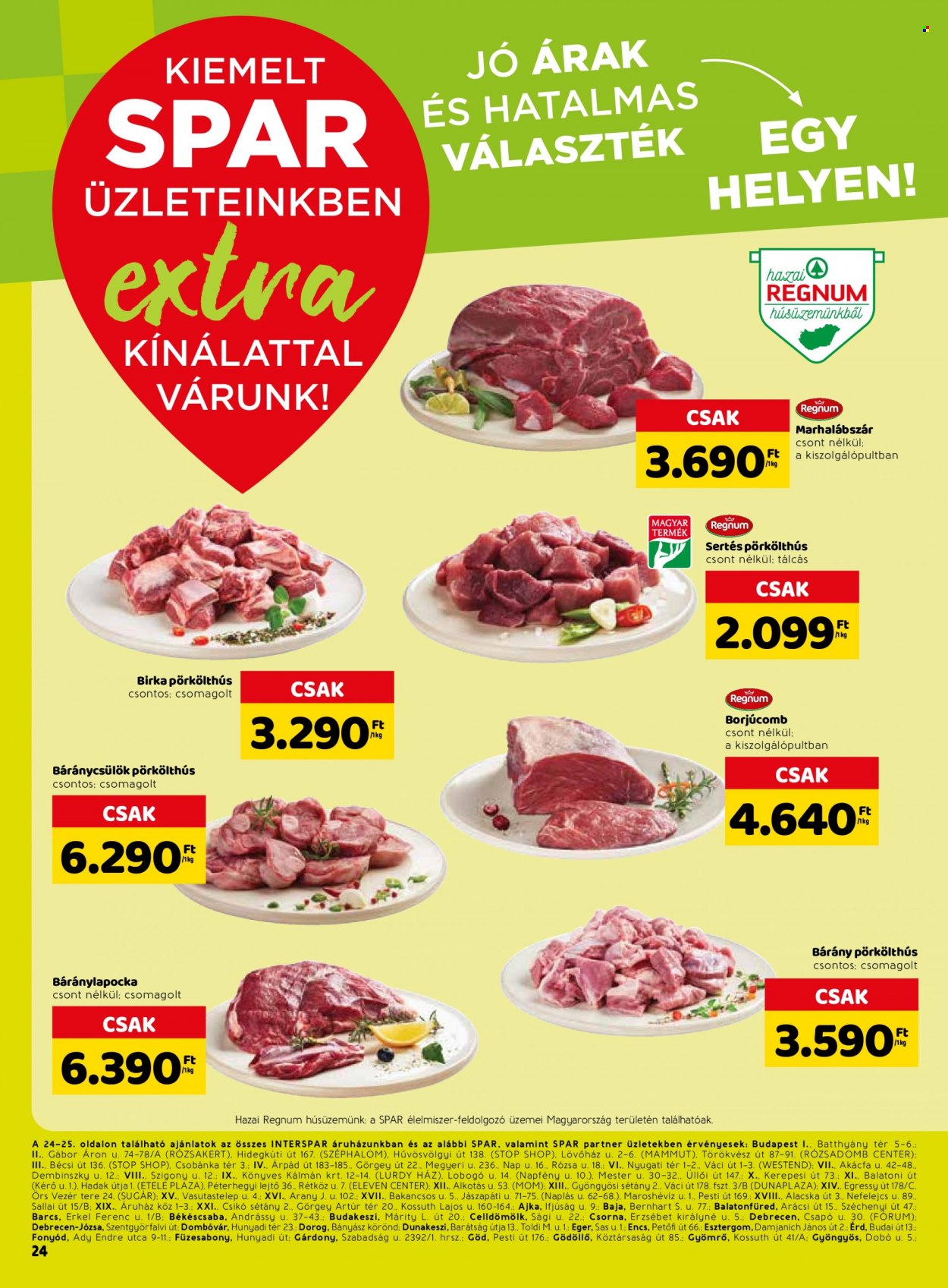 SPAR akciós újságok - 2022.09.22 - 2022.09.28. Oldal 1