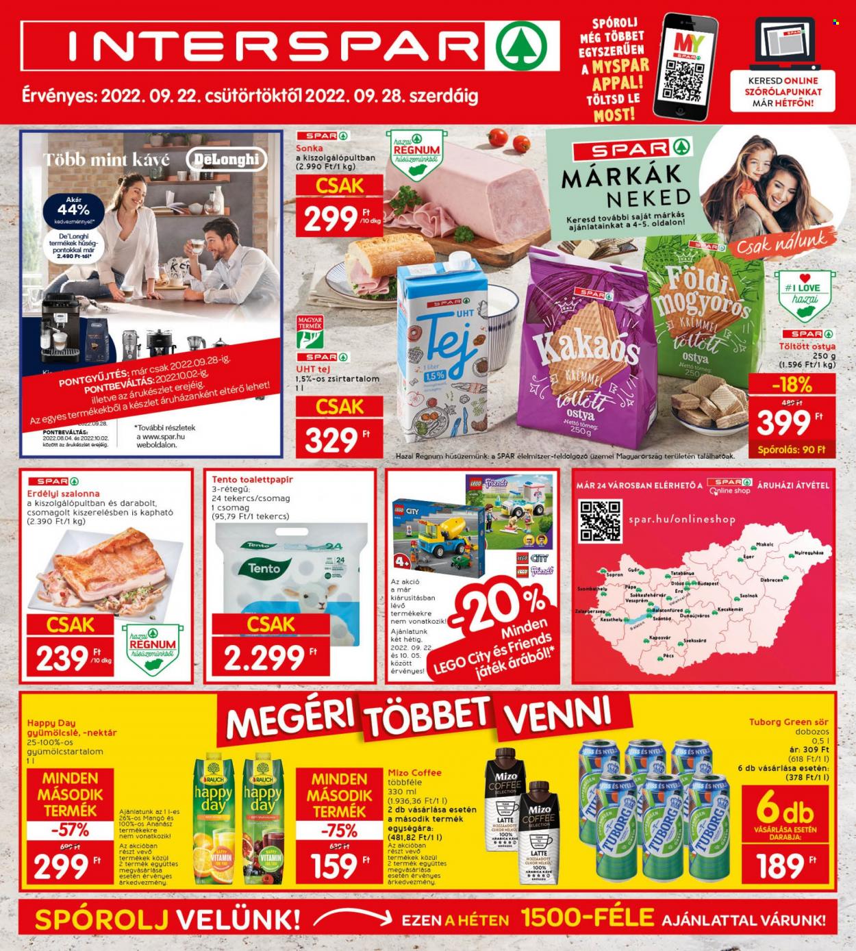 INTERSPAR akciós újságok - 2022.09.22 - 2022.09.28. Oldal 1