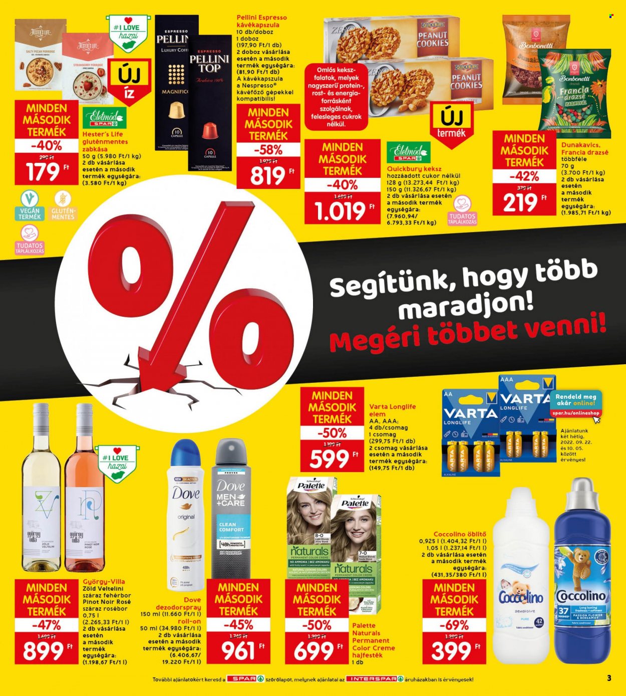 INTERSPAR akciós újságok - 2022.09.22 - 2022.09.28. Oldal 3