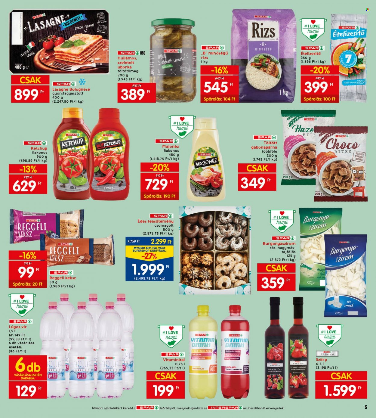 INTERSPAR akciós újságok - 2022.09.22 - 2022.09.28. Oldal 7